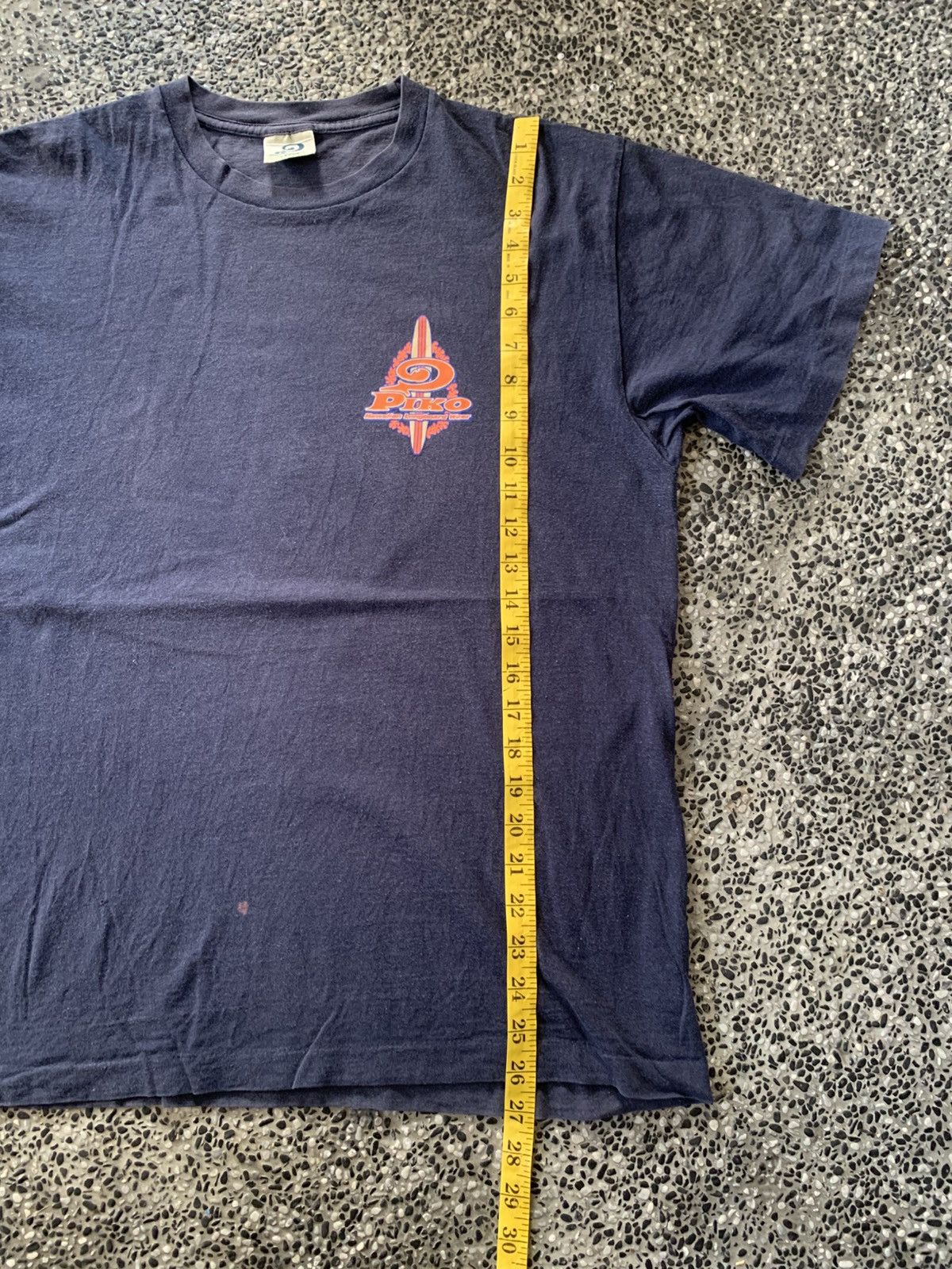 Vintage Vintage 90s Piko Hawaiian Longboard Wear/ Surfing T Shirt Size US L / EU 52-54 / 3 - 9 Thumbnail