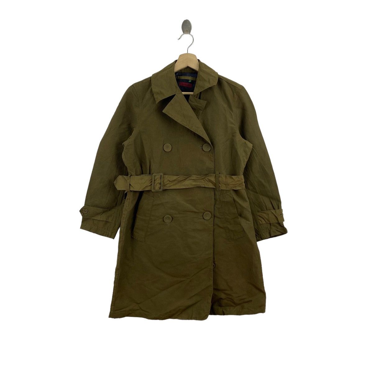 Johnbull Vintage JOHN BULL CO. American Brand Khaki Trench Coat Size US M / EU 48-50 / 2 - 1 Thumbnail