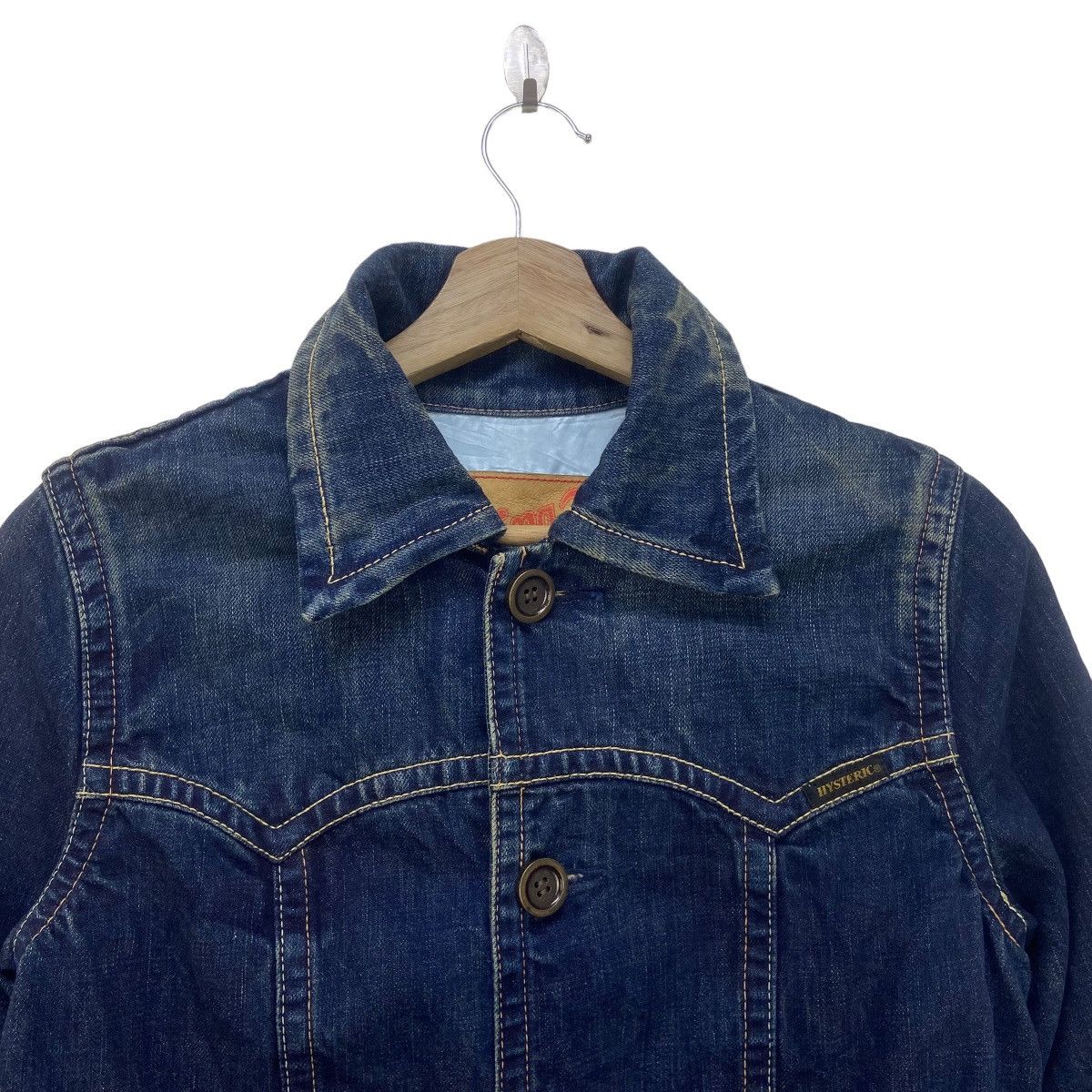 Hysteric Glamour Hysteric Glamour Chilling Jeans Denim Jacket Size S / US 4 / IT 40 - 8 Thumbnail