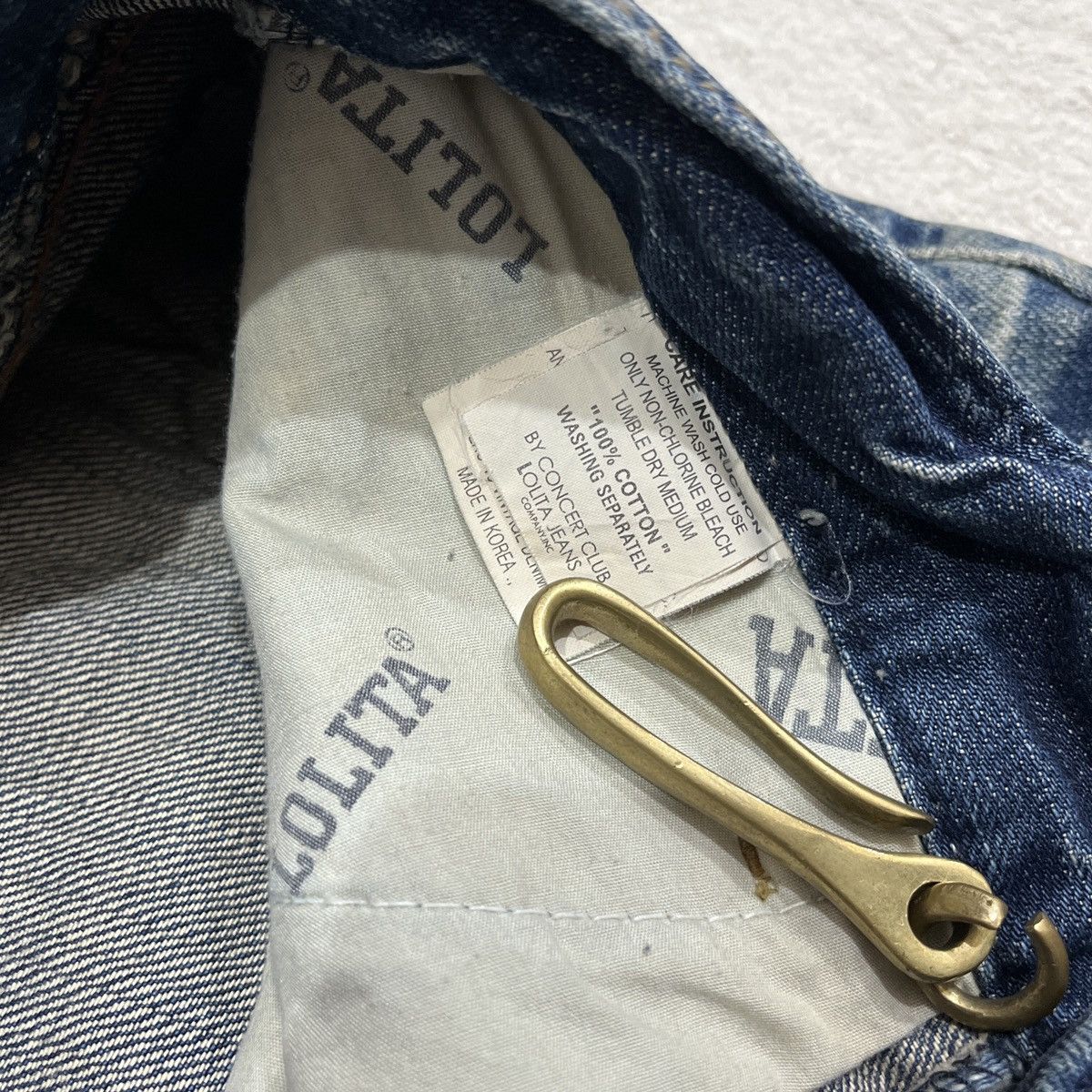 If Six Was Nine 2000s Yoshitomo Nara x Lolita Jeans L.G.B. Cut Denim Size US 32 / EU 48 - 7 Thumbnail