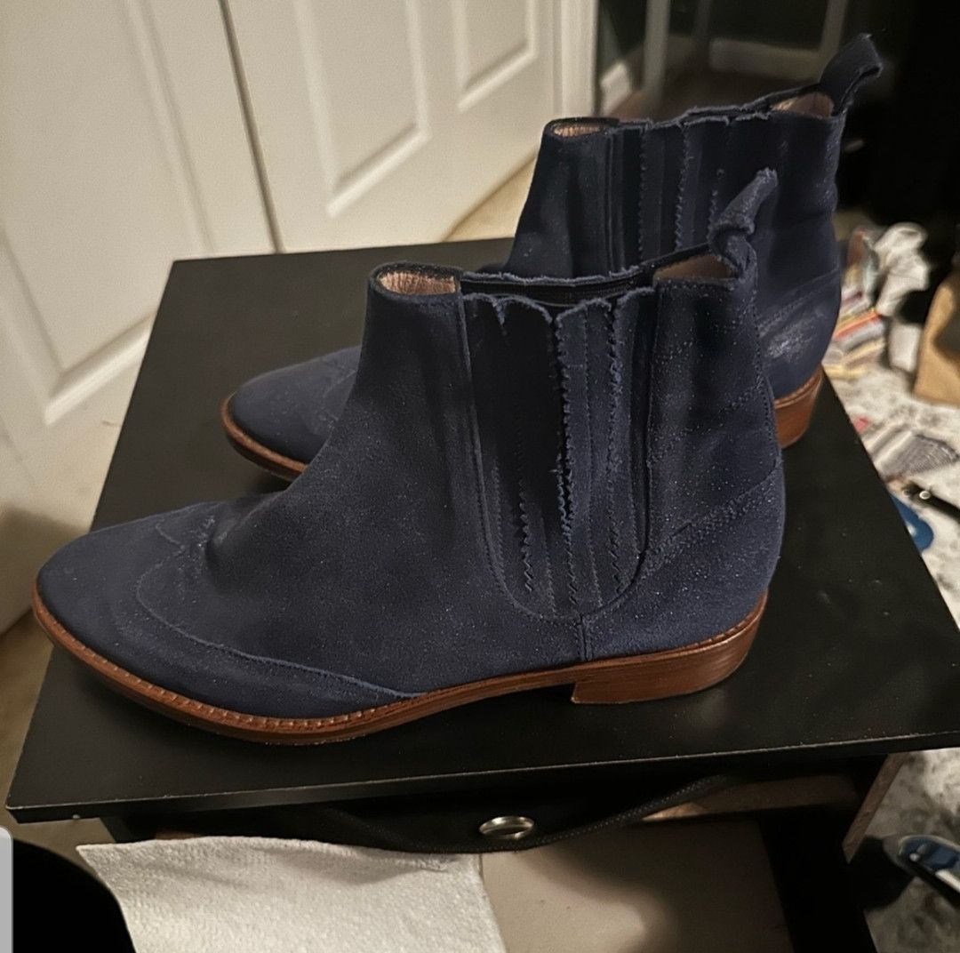 Opening Ceremony Opening Ceremony blue ankle boots Size US 9.5 / IT 39.5 - 5 Thumbnail
