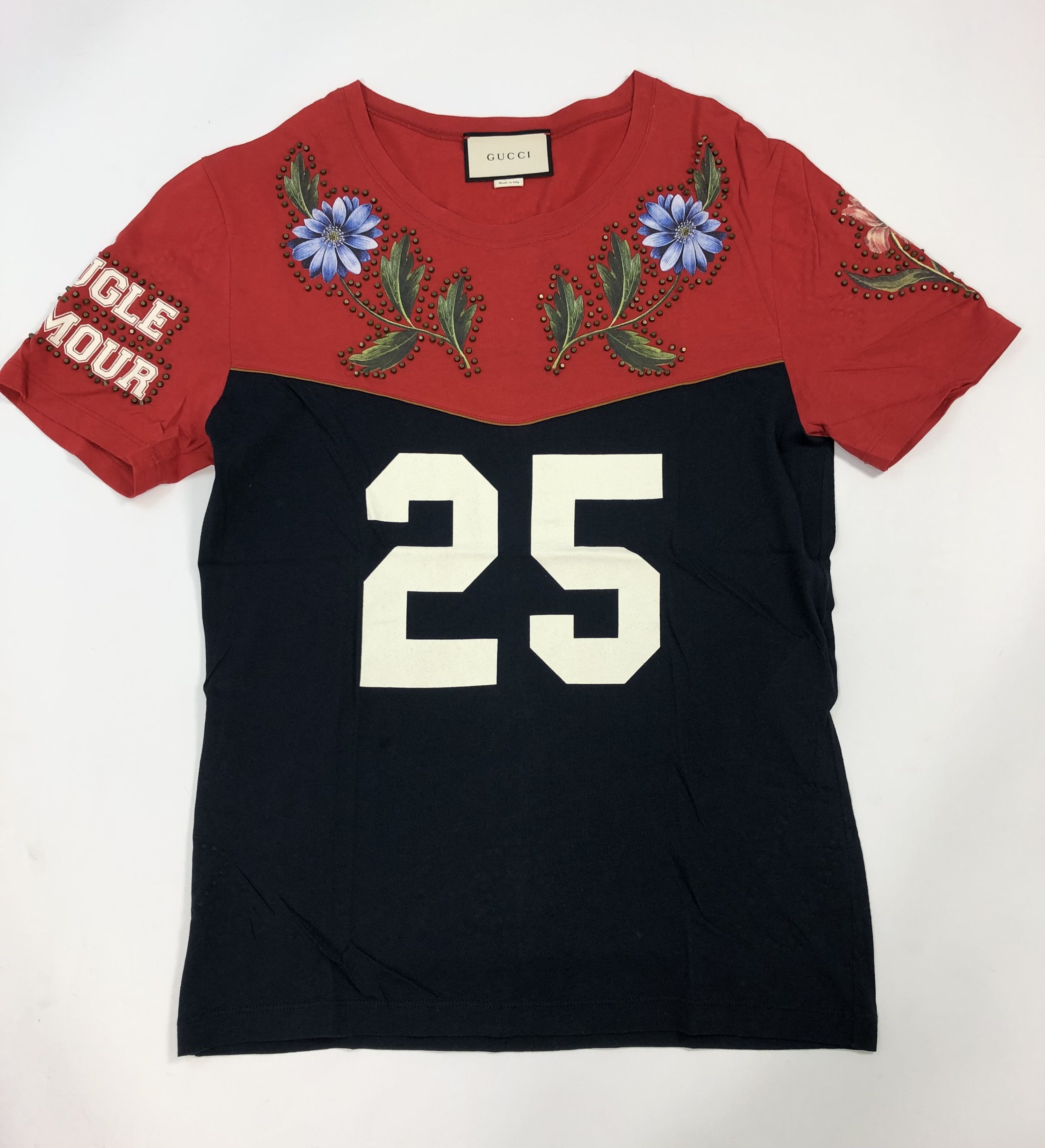 Gucci Gucci 25 floral T-shirt Size US M / EU 48-50 / 2 - 1 Thumbnail
