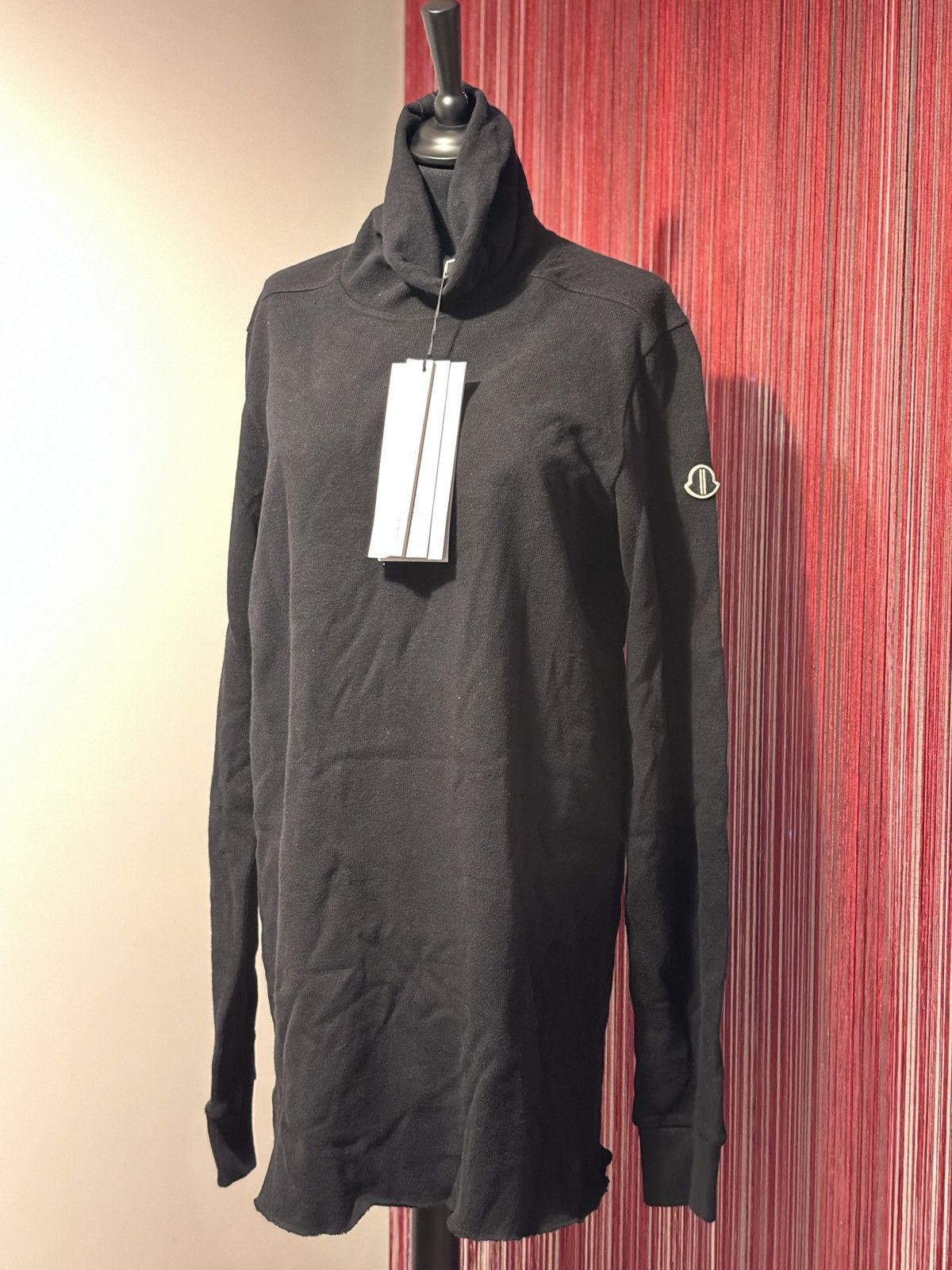 Moncler × Rick Owens Moncler x Rick Owens Surf Polo Neck Jumper – New With Tags Size US M / EU 48-50 / 2 - 1 Thumbnail
