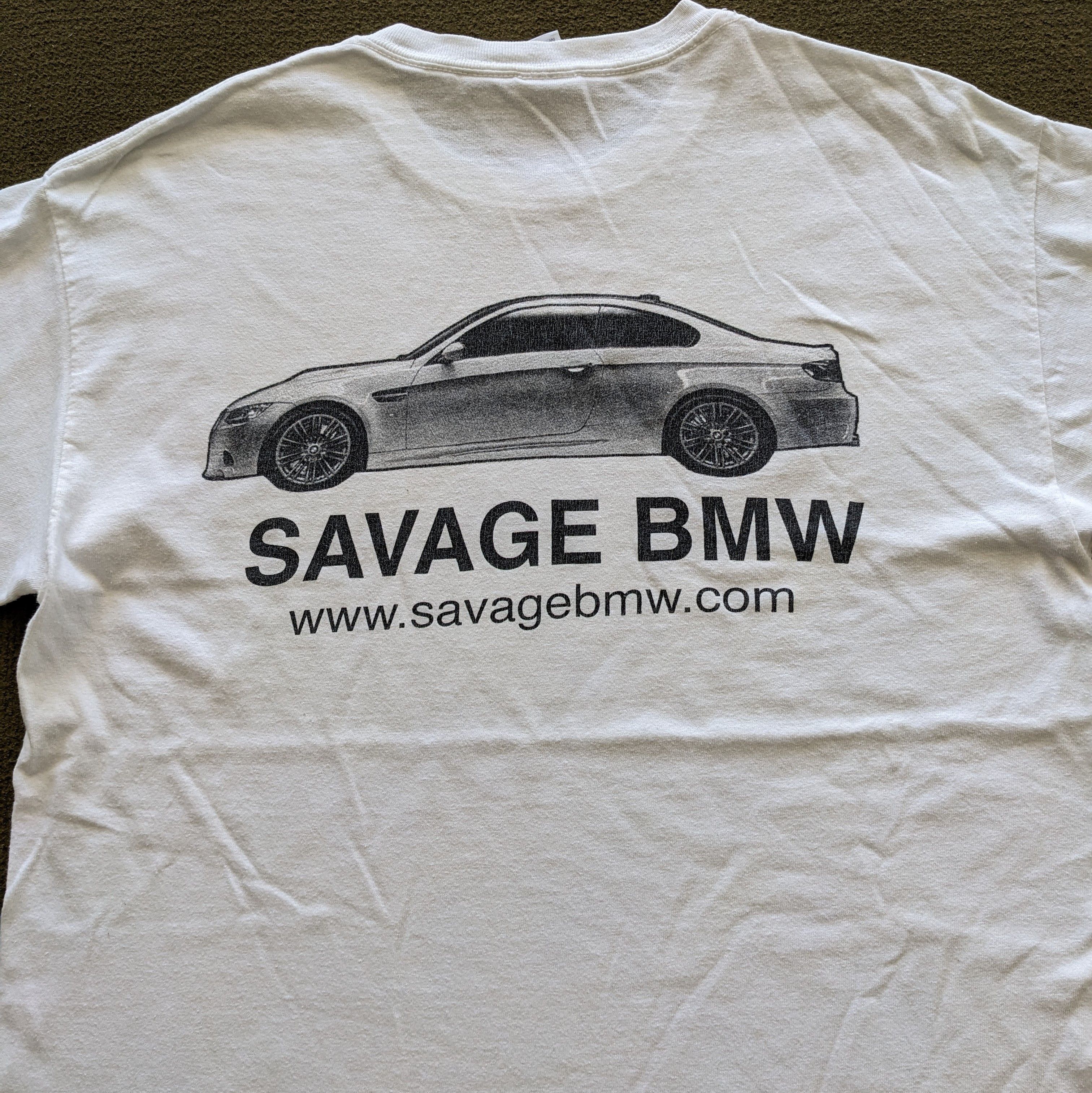 BMW Vintage SAVAGE BMW Luxury Car Brand T-shirt Size US M / EU 48-50 / 2 - 2 Thumbnail