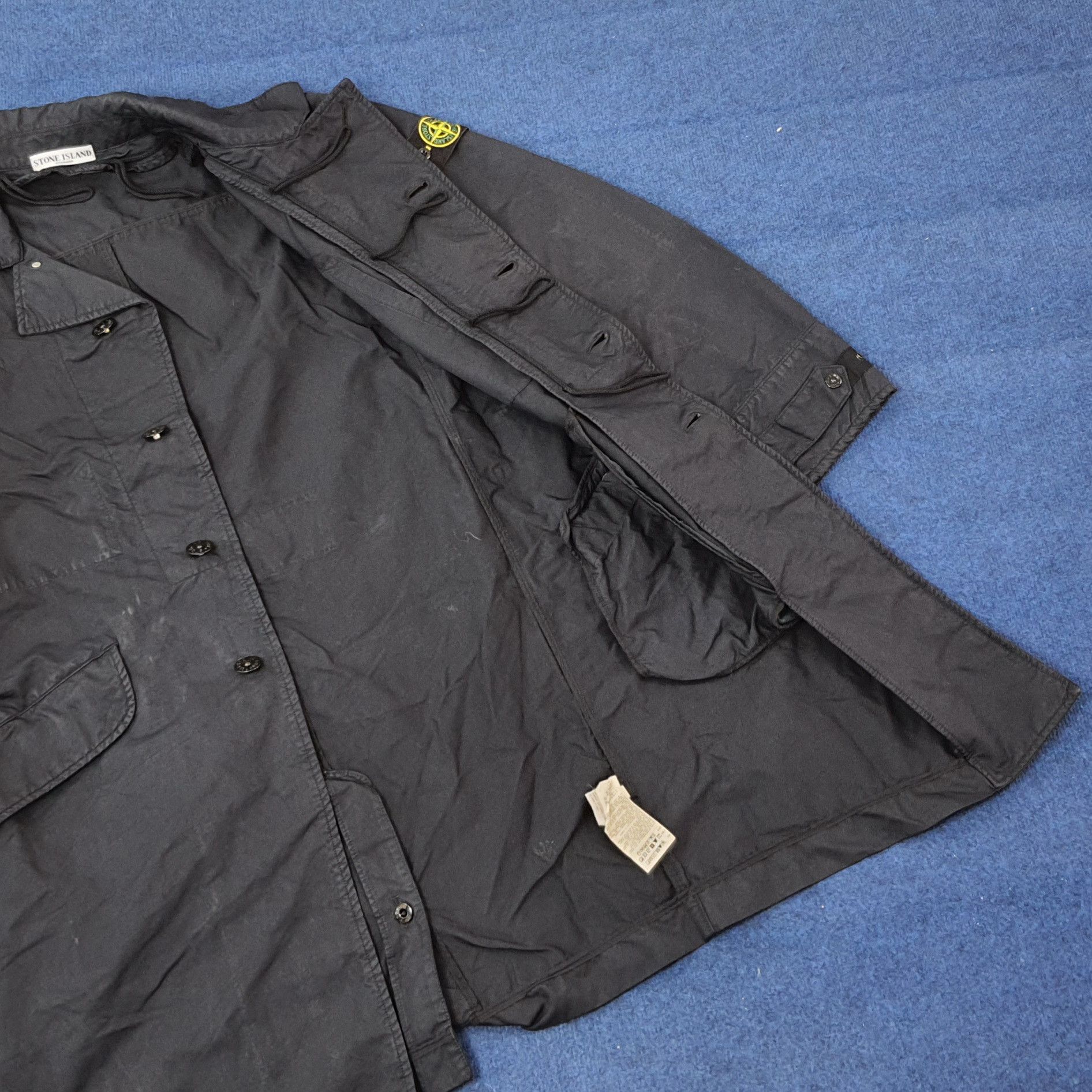Stone Island Vintage Stone Island 2098989 Trench Jacket C248N2 Size US L / EU 52-54 / 3 - 8 Thumbnail