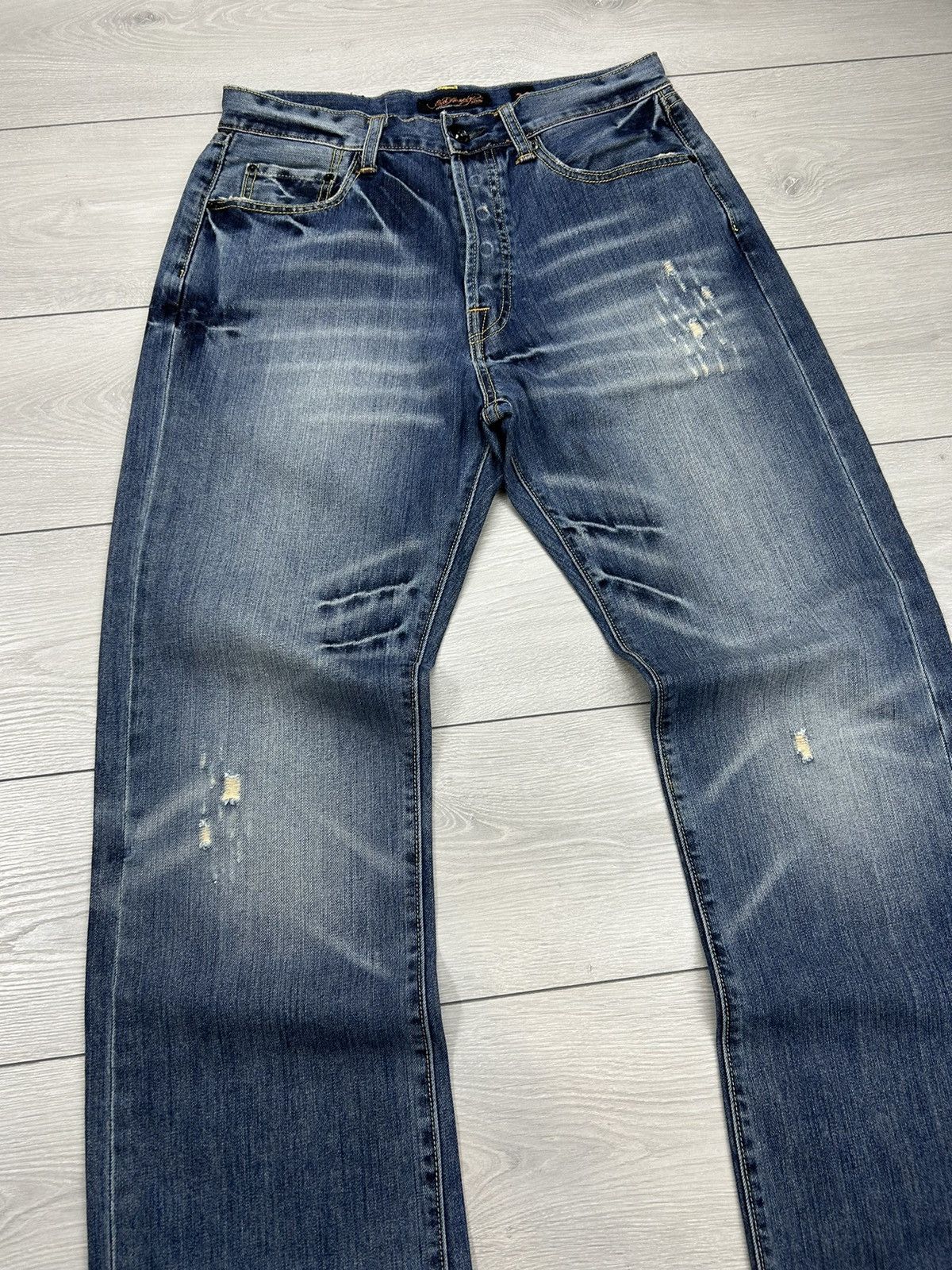 Ed Hardy Ed Hardy Vintage Japanese Men’s Denim Jeans Size 32 Size US 32 / EU 48 - 6 Thumbnail