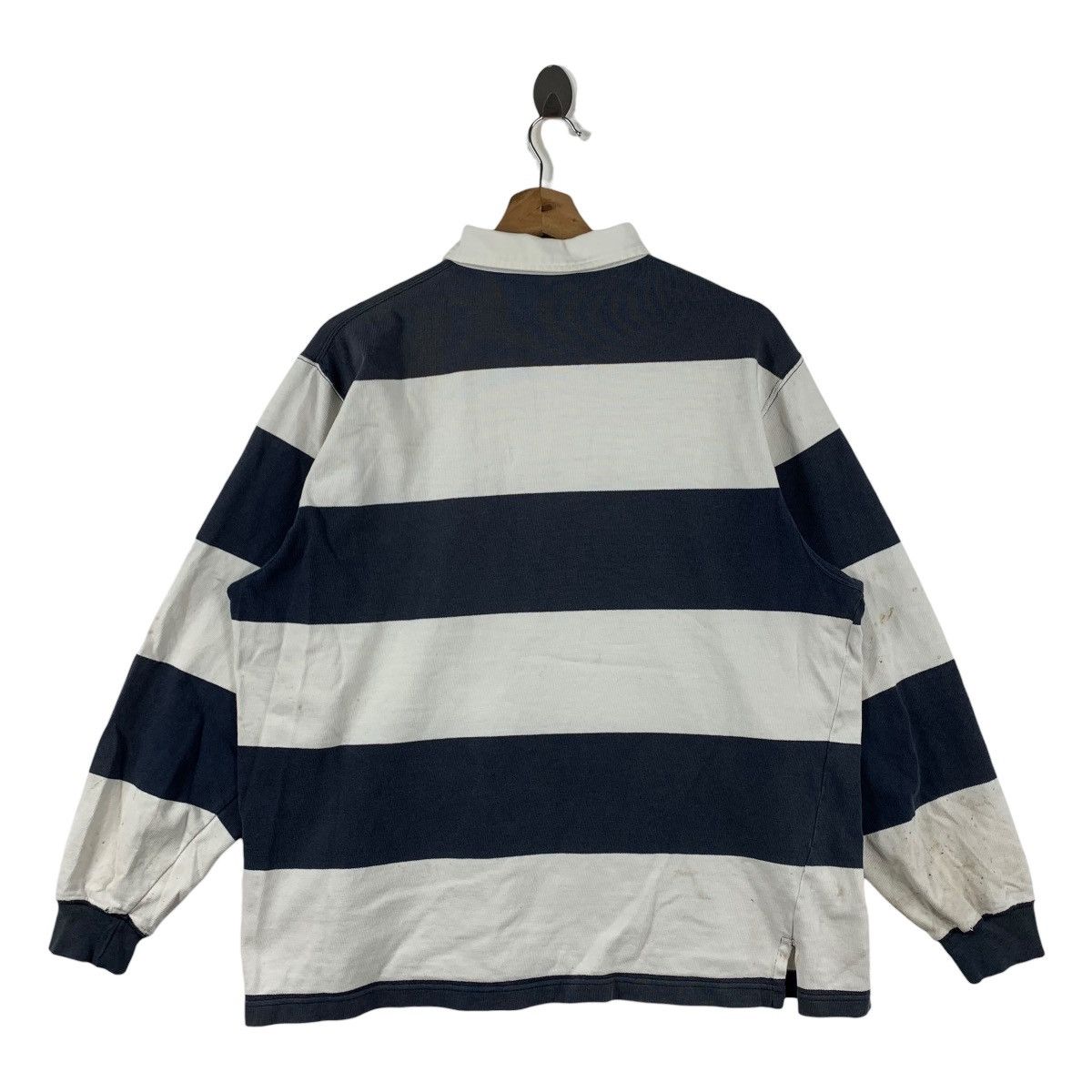 Vintage POLO RALPH LAUREN stripe long sleeve polo rugby tees
