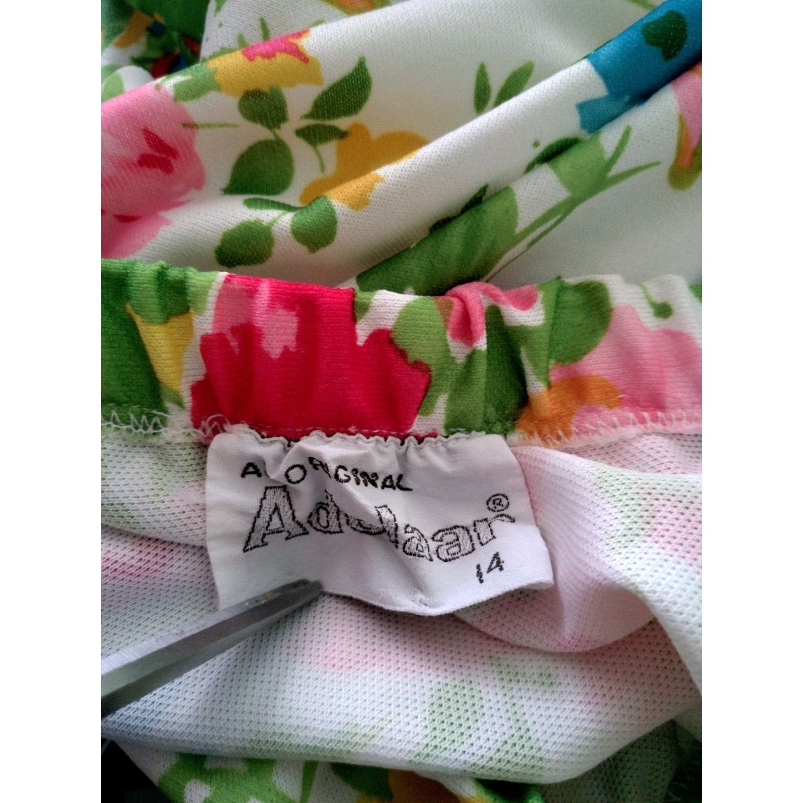 Vintage VINTAGE Adelaar Skirt 14 Maxi Boho Hippie Flower Power Butterfly Floral 70s Mod Cottagecore Women/Men? Size 36" / US 14 / IT 50 - 3 Thumbnail