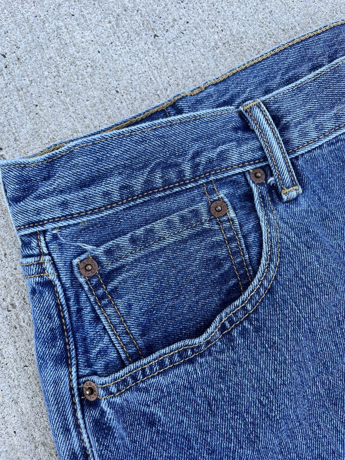 Levi's × Vintage Crazy Vintage Y2K Levi’s 501 Baggy Jeans Size US 40 / EU 56 - 4 Thumbnail