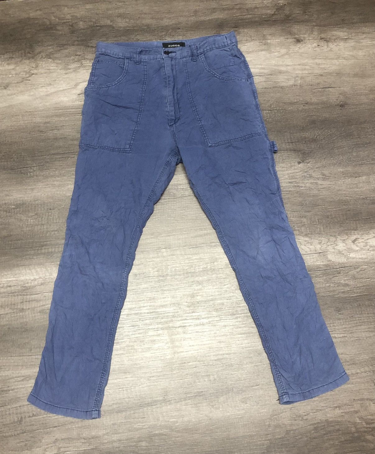 CABANE de ZUCCa × Issey Miyake × Zucca Vintage ZUCCA Carpenter Pant Size US 30 / EU 46 - 7 Thumbnail