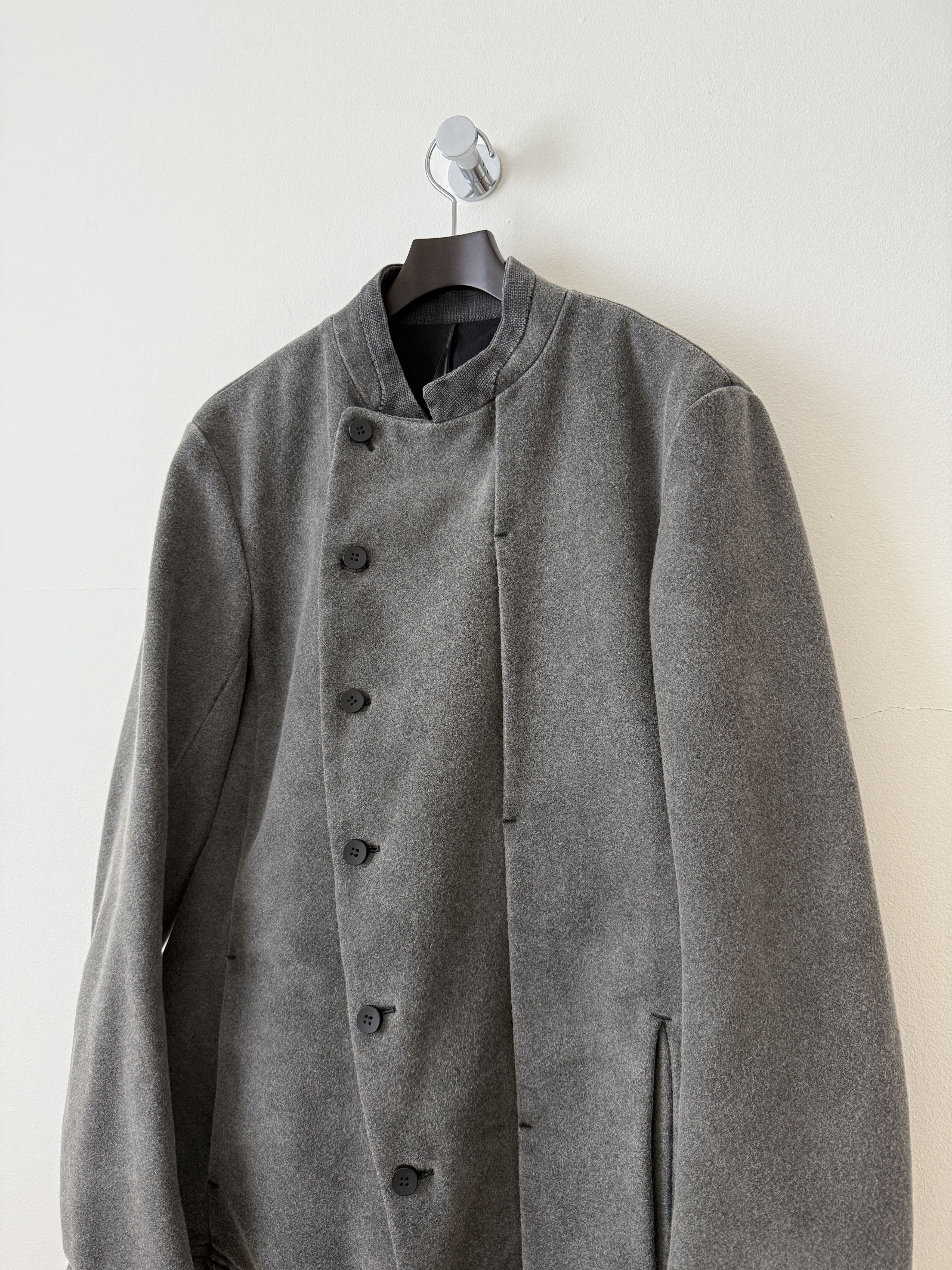 Masnada Wool Asymmetrical Peacoat Size US M / EU 48-50 / 2 - 7 Thumbnail