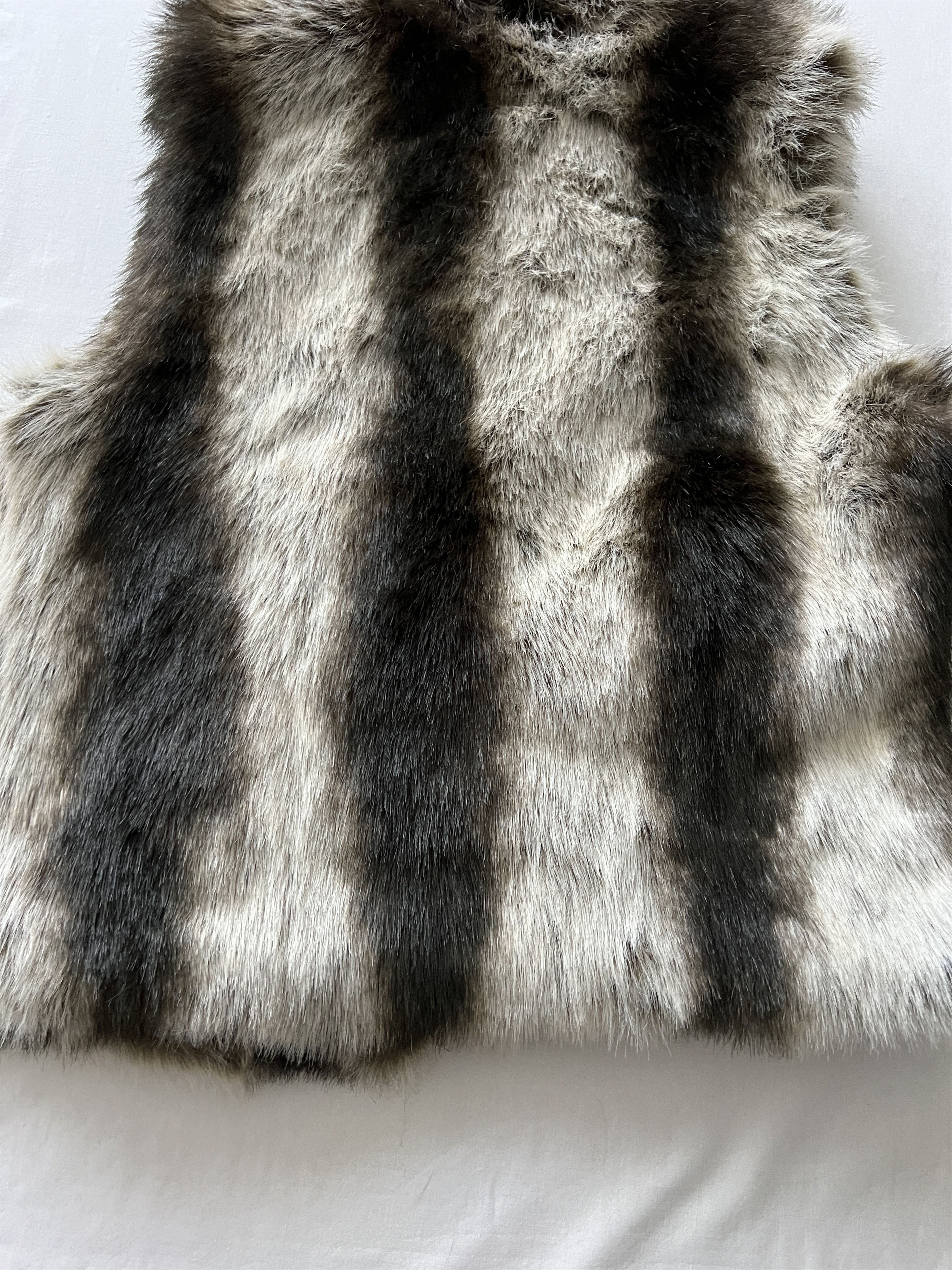 Vintage Vintage Y2K Style Fur Coat Vest Size S / US 4 / IT 40 - 9 Thumbnail