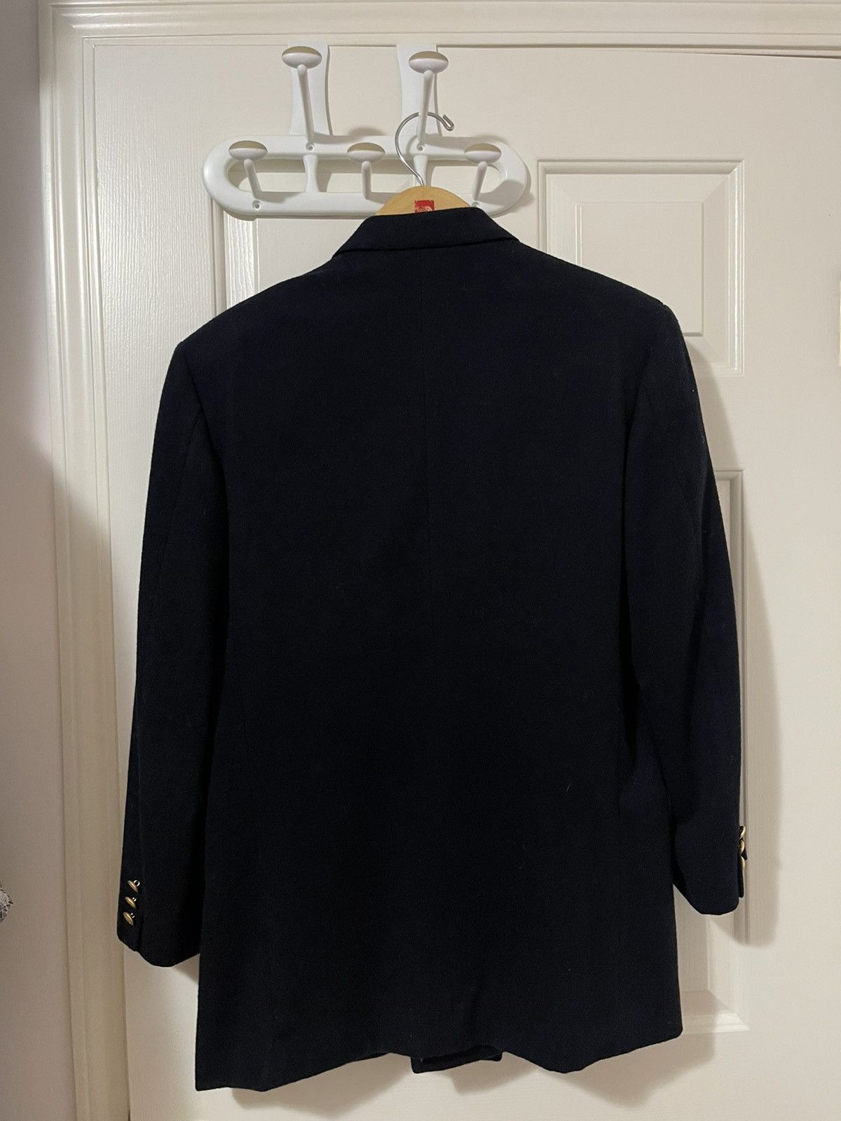 Balenciaga Vintage Balenciaga Wool Long Button Up Overcoat Size US S / EU 44-46 / 1 - 2 Thumbnail