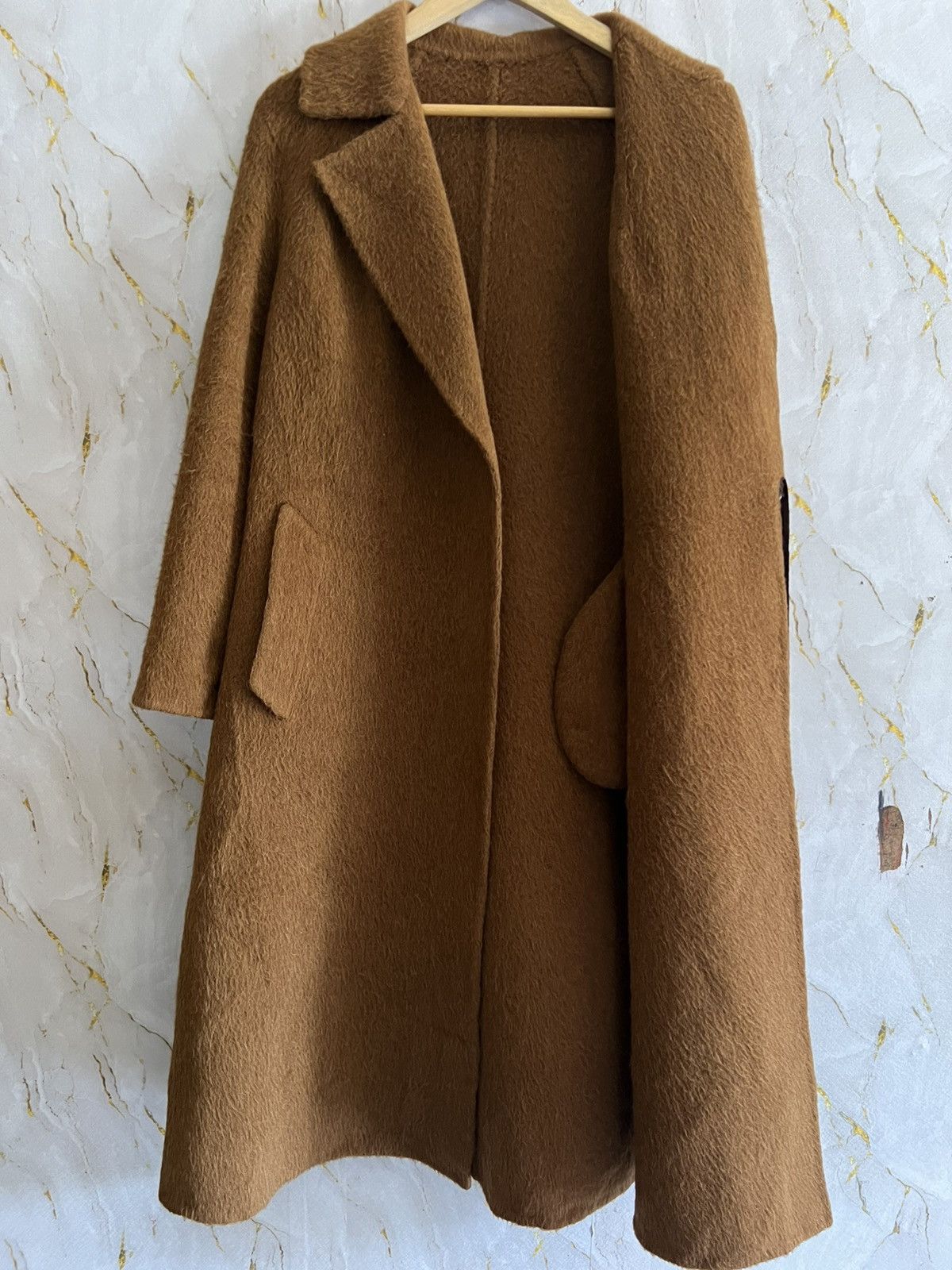 Vintage Creazioni Renato Vintage Mohair Wool Overcoat Size US M / EU 48-50 / 2 - 3 Thumbnail