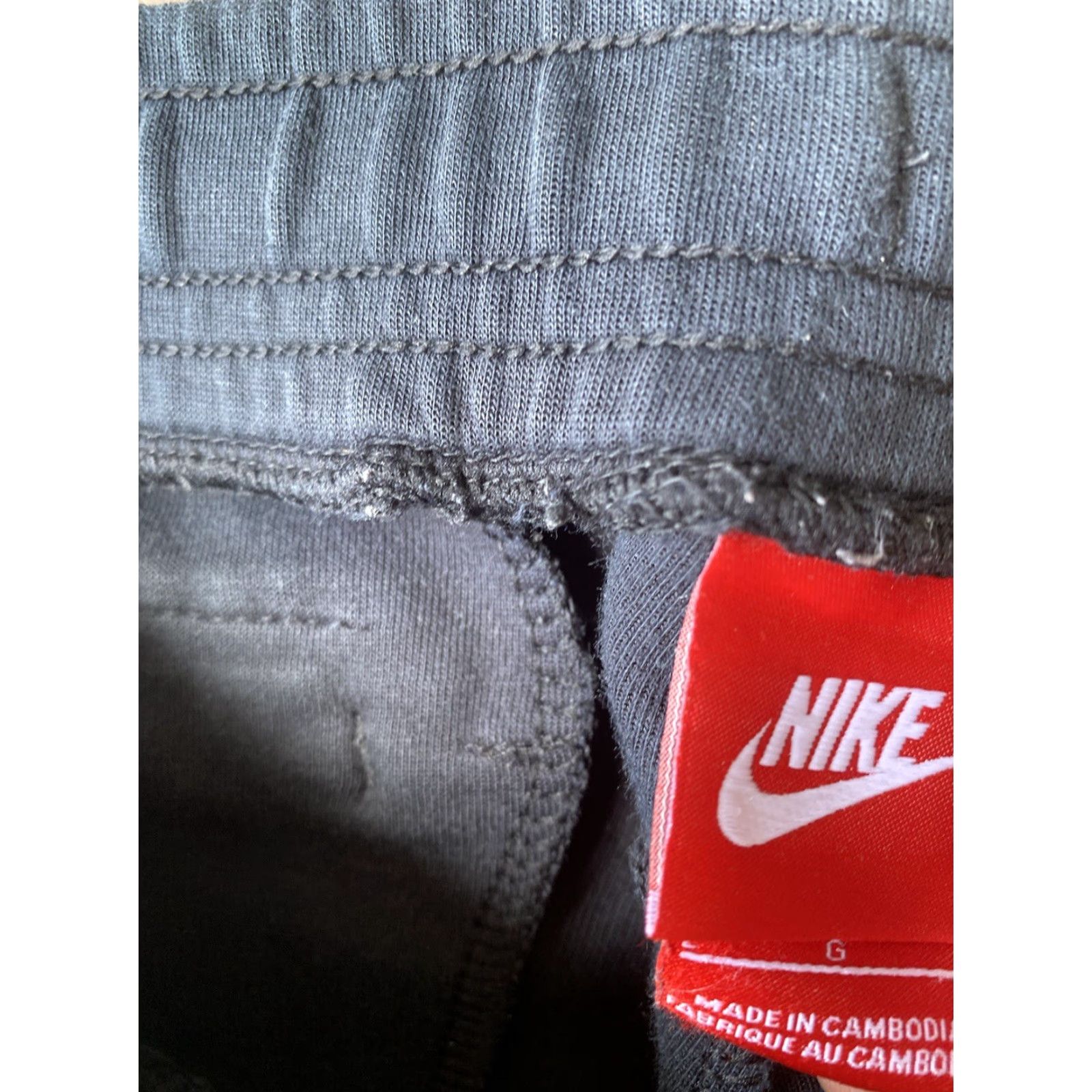 Nike Nike Tech Fleece Jogger Sweatpants Men L Black Pockets Logo Sweatpants Size US 33 - 2 Thumbnail