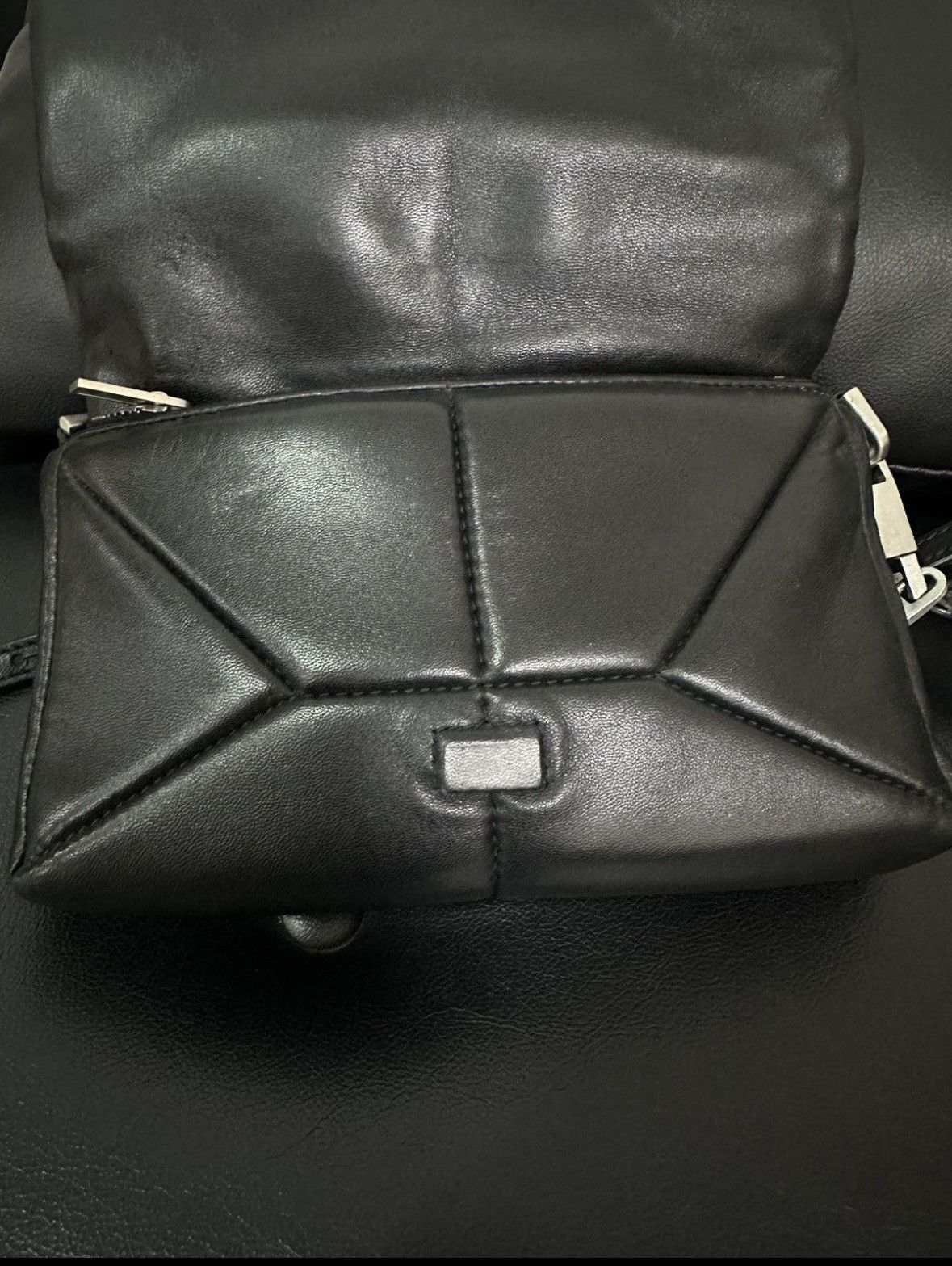 Rick Owens Rick Owens Griffin Quilted Shoulder Bag Size ONE SIZE - 10 Thumbnail