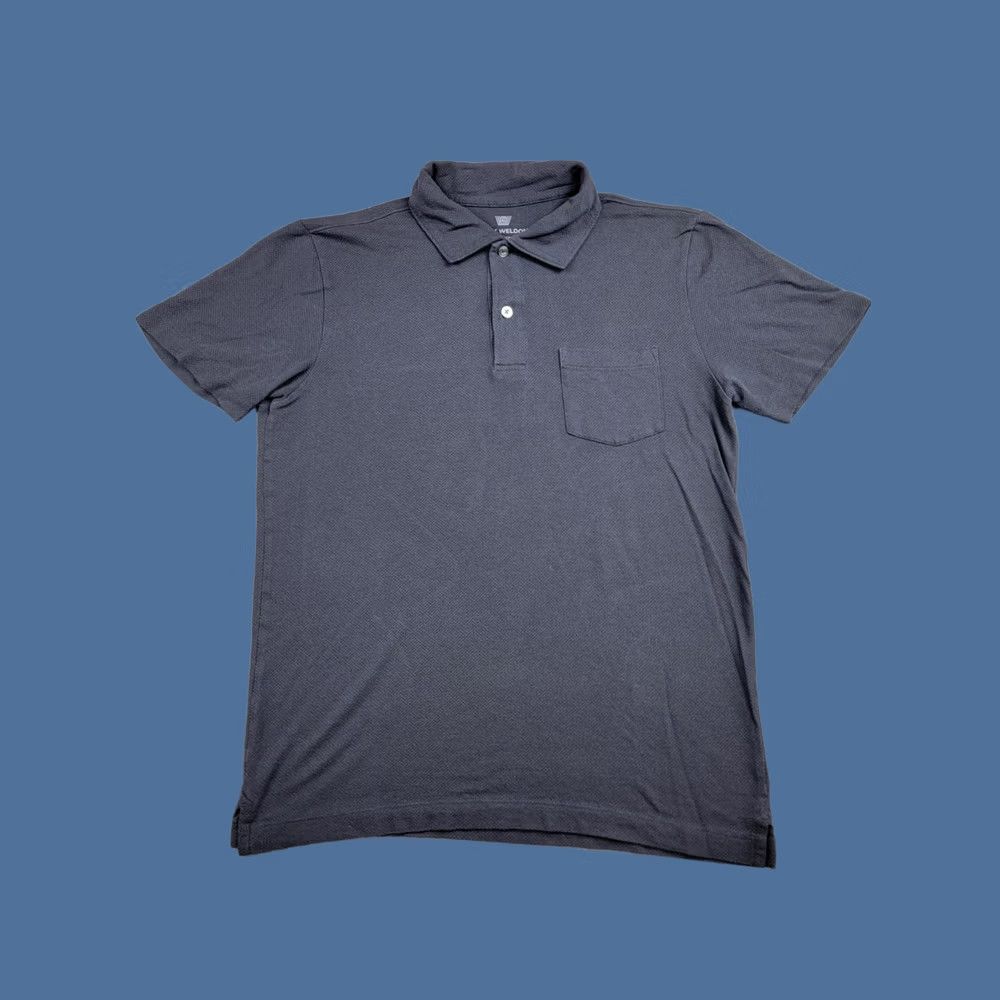 Vintage Mack Weldon Polo Shirt Mens Medium Black Pique Pocket Casual Modal Blend Stretch Shirt Size US M / EU 48-50 / 2 - 1 Thumbnail
