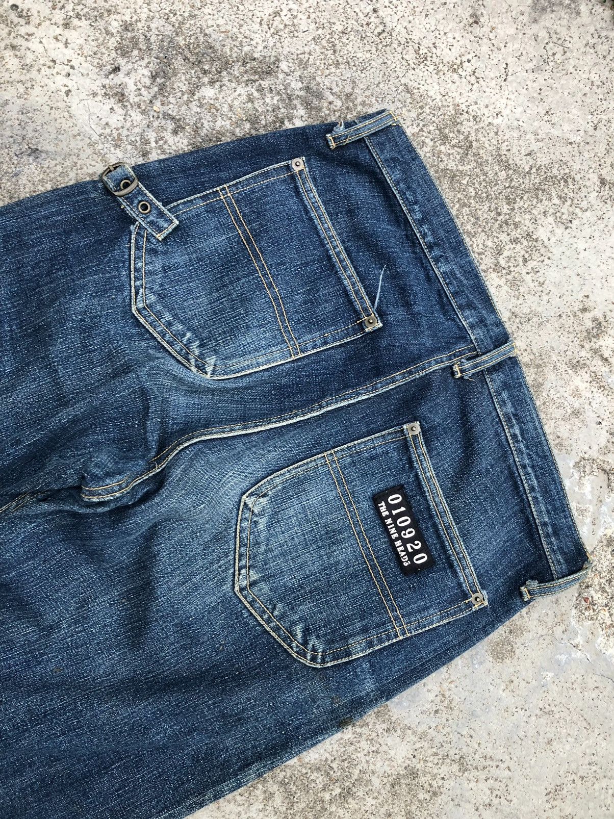 Japanese Brand WIDE LEG SELVEDGE THE NINE HEADS DENIM Size US 31 - 7 Thumbnail