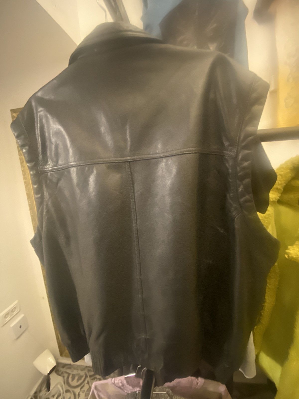 Prince Green leather vest Size US XXL / EU 58 / 5 - 1 Thumbnail