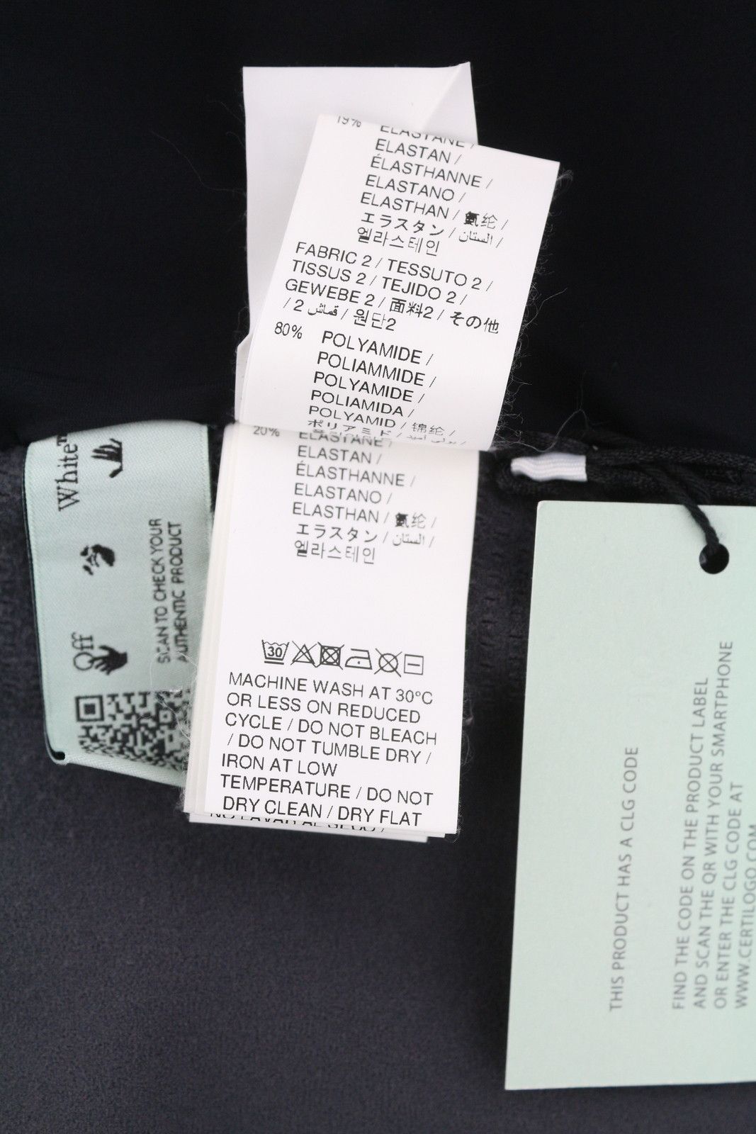 Off-White Windblock Seamless S Dark Grey Lightweight 86713 Size US S / EU 44-46 / 1 - 9 Thumbnail