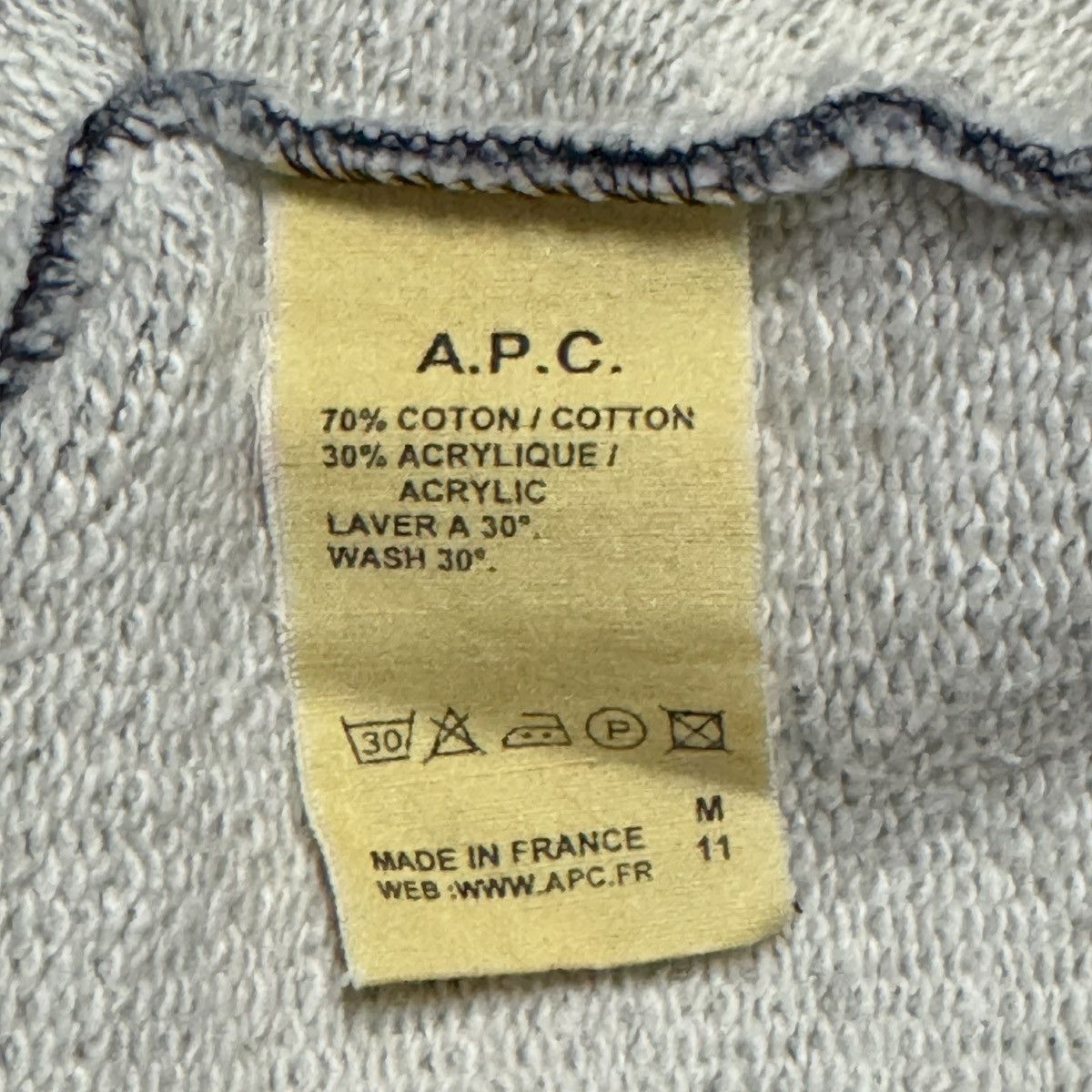 A.P.C. Shirtsleeves Sweatshirt Size US S / EU 44-46 / 1 - 8 Thumbnail