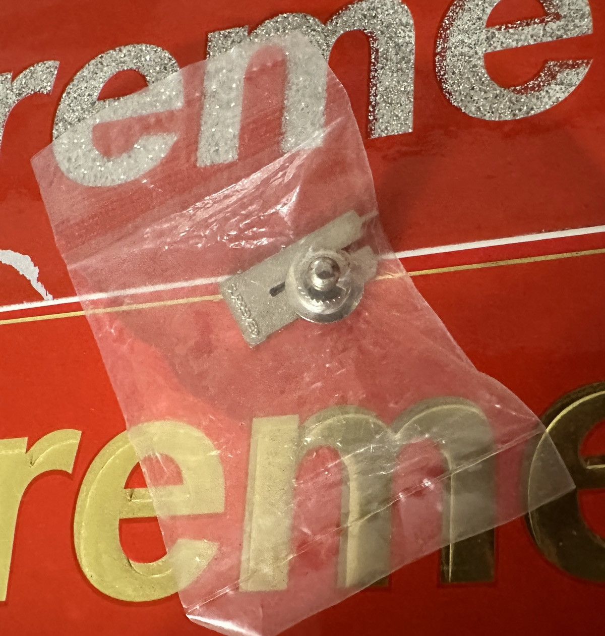 Supreme DS FW13 Supreme World Trade Center WTC Pin New RARE 911 Size ONE SIZE - 2 Thumbnail