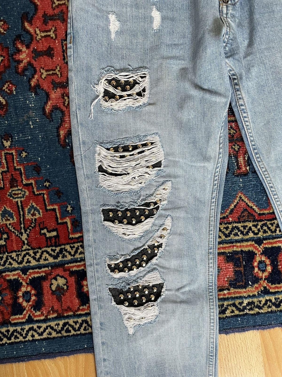 Philipp Plein Studded Philipp Plein Jeans Size US 32 / EU 48 - 2 Thumbnail