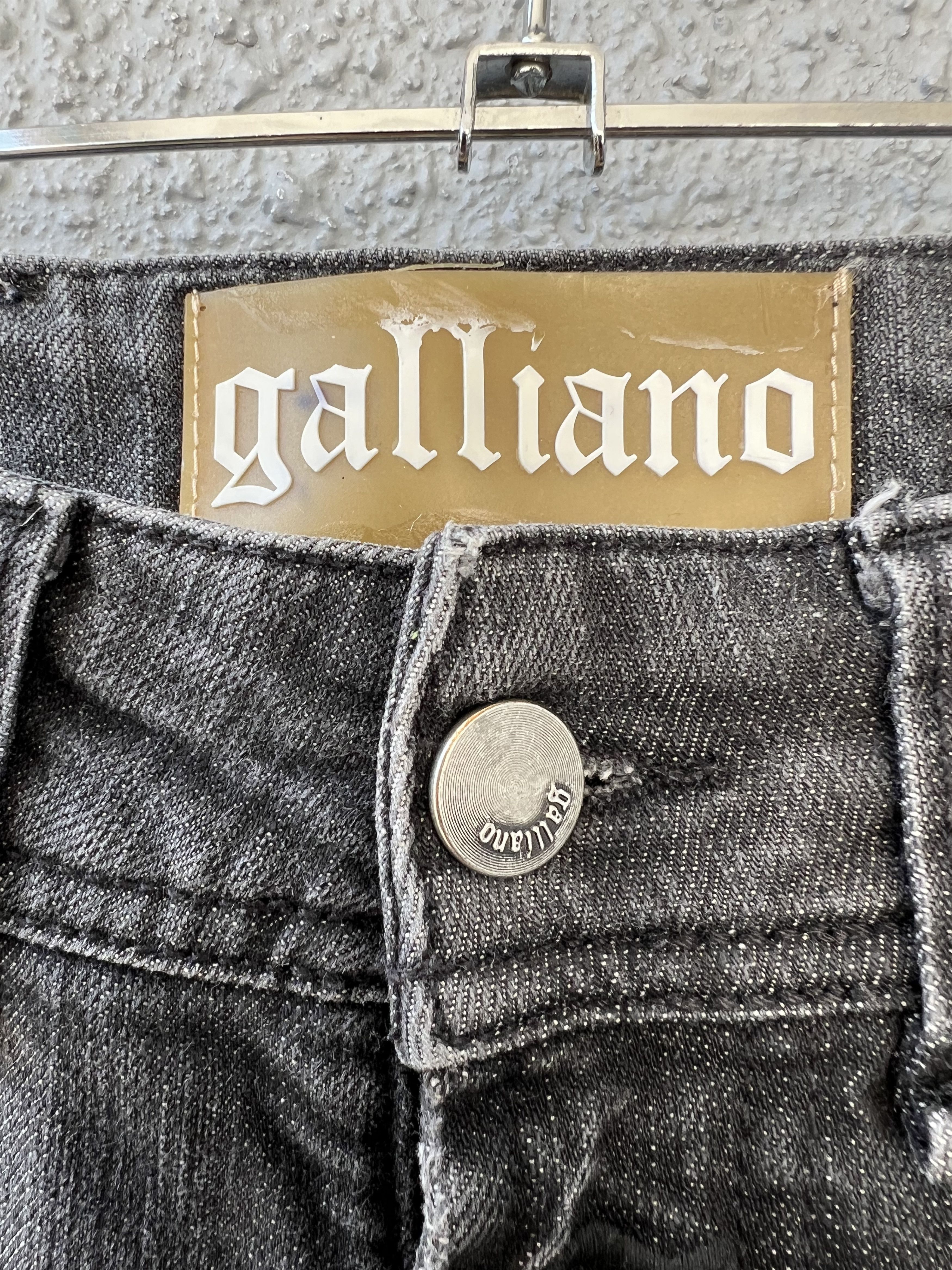 John Galliano Galliano Denim Womens JEans S Size 26" / US 2 / IT 38 - 3 Thumbnail