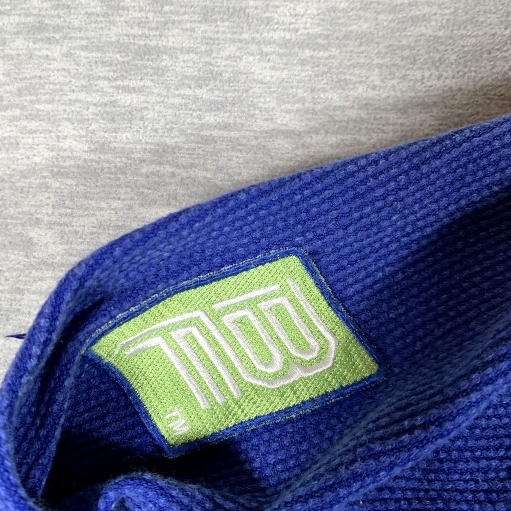 Vintage Brazilian Fightwear Jacket Mens L Blue Jiu Jitsu Gi Kimono Uniform Size US L / EU 52-54 / 3 - 5 Thumbnail