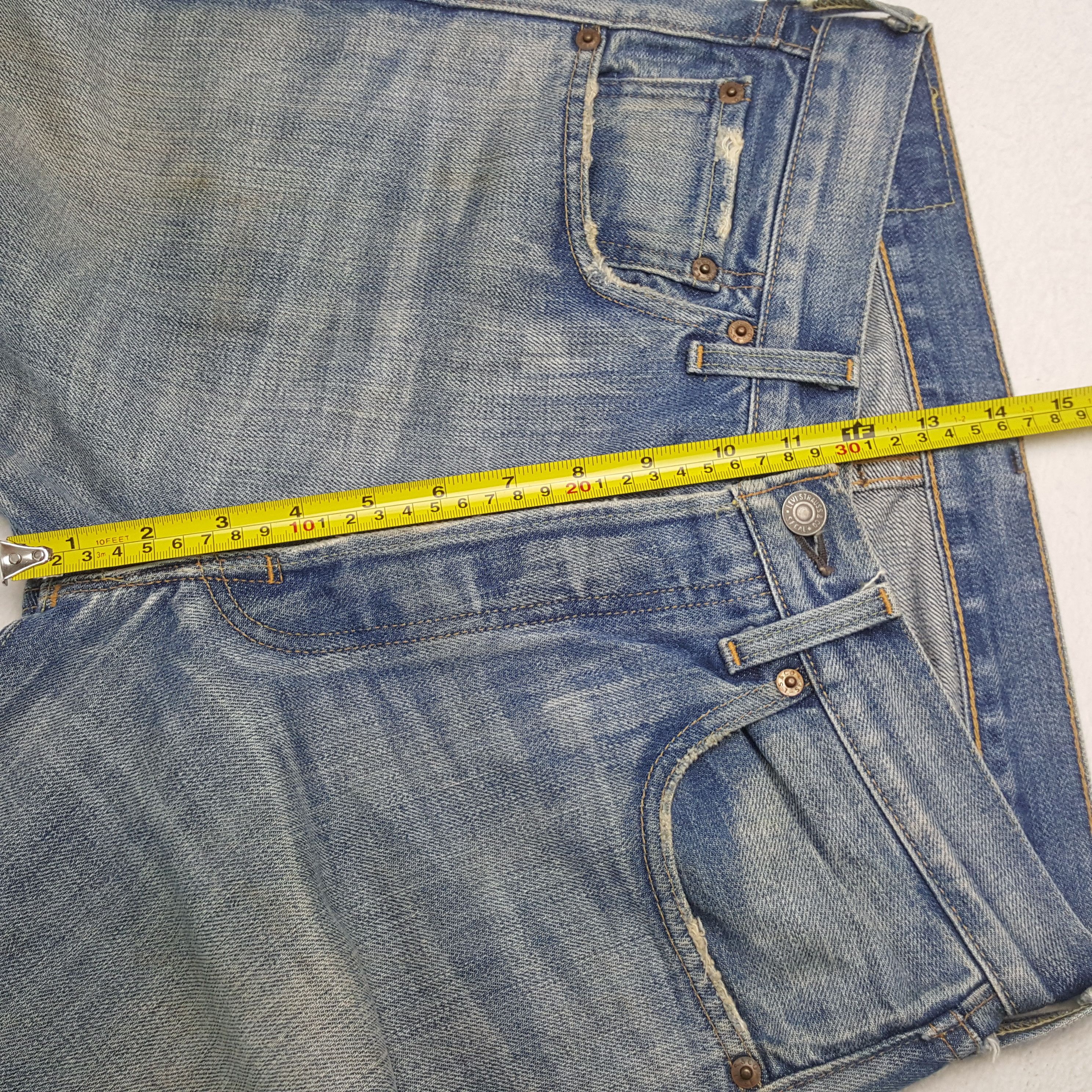 Levi's Levis Big E Selvedge Streetwear Style Jeans RR14 Size US 29 - 8 Thumbnail