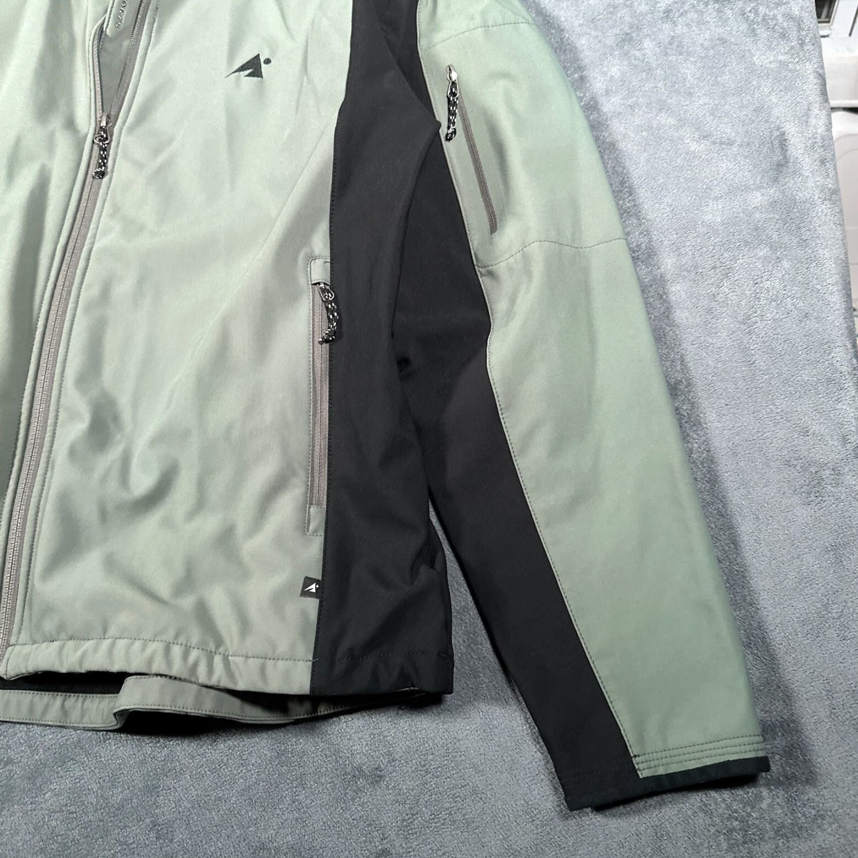 Eastern Mountain Sports EMS Eastern Mountain Sports Jacket Mens Extra Large Green Black Soft Shell Hike Size US XL / EU 56 / 4 - 3 Thumbnail