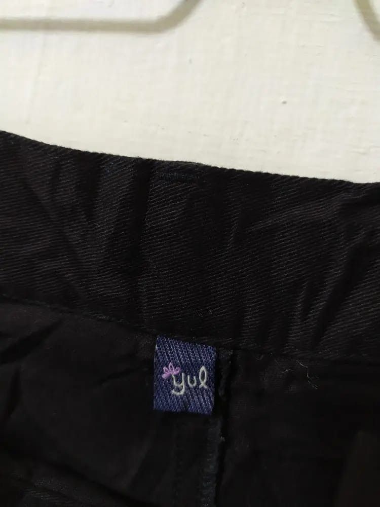 Japanese Brand yul Oriental Layered Cropped Baggy Pants Size US 32 / EU 48 - 12 Thumbnail