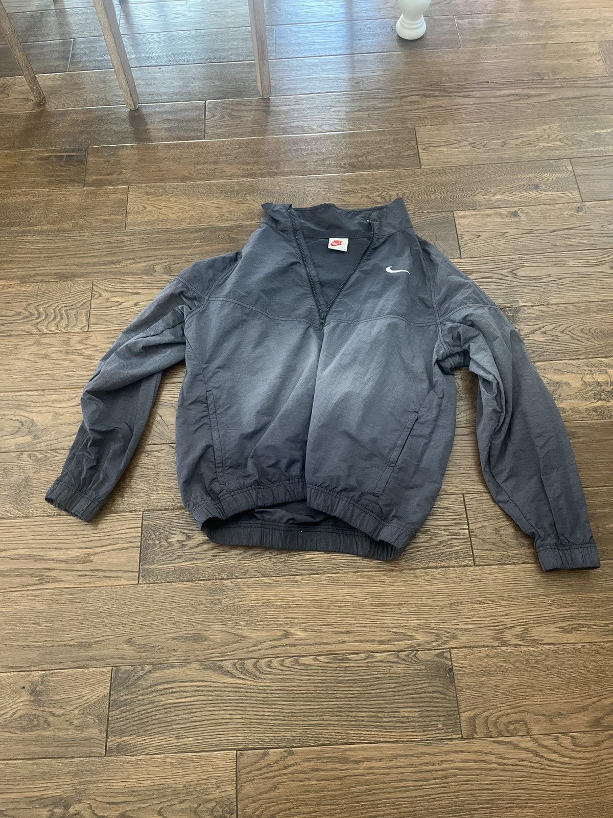 Nike × Stussy Nike X Stüssy Windrunner Jacket Off-Noir | Grailed