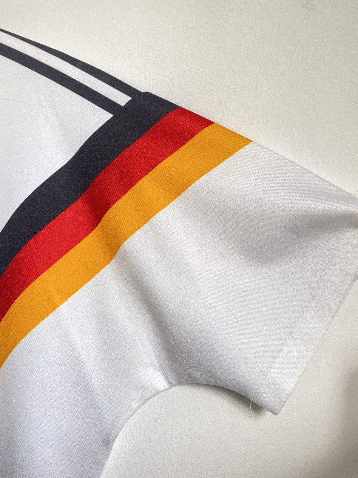 Adidas Vintage 1980s Adidas Germany Football Shirt Soccer Jersey Size US M / EU 48-50 / 2 - 8 Thumbnail