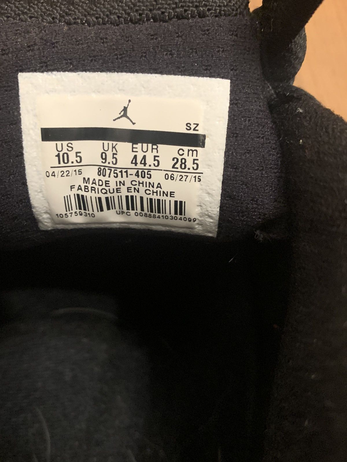 Jordan Brand Jordan 14 Retro Laneys 2015 Size US 10.5 / EU 43-44 - 9 Thumbnail