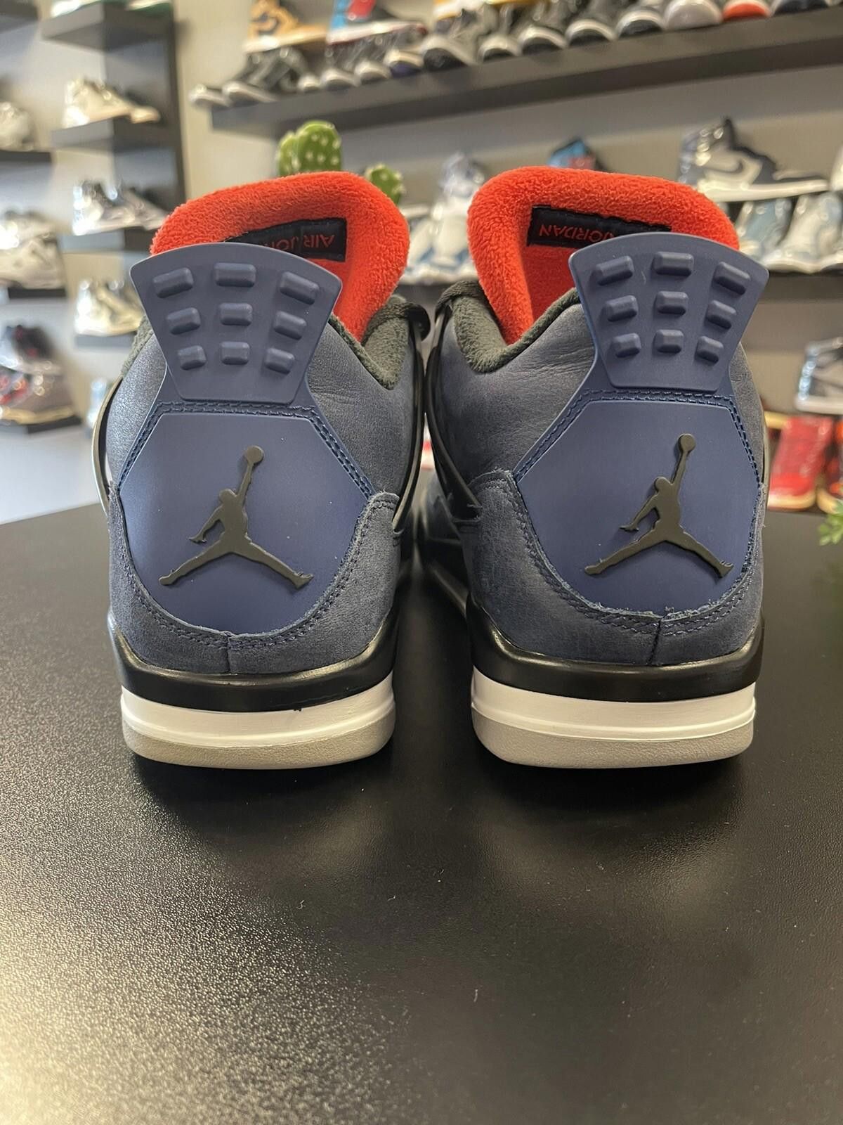 Nike Air Jordan Retro 4 Winterized Loyal Blue White Size 11.5 Size US 11.5 / EU 44-45 - 4 Thumbnail