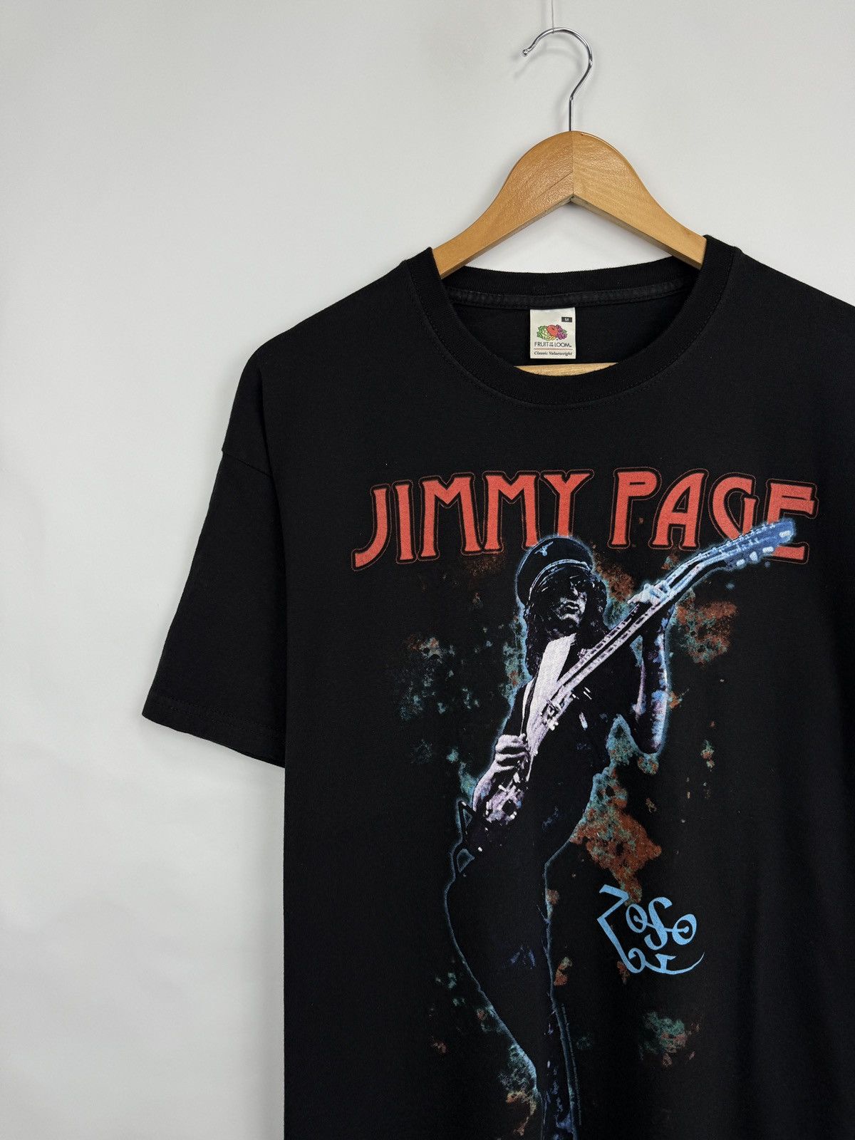 Led Zeppelin 🇬🇧 Vintage Jimmy Page ZoSo Led Zeppelin Band T-Shirt 2009 Size US M / EU 48-50 / 2 - 3 Thumbnail