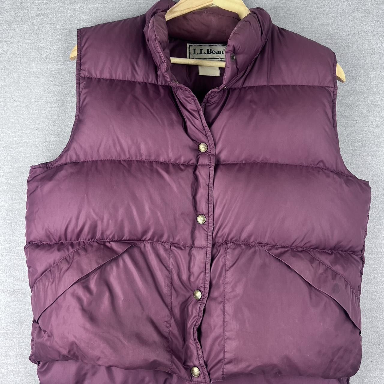 Vintage Vintage L.L. Bean Women’s Puffer Vest Goose Down Snap L Size L / US 10 / IT 46 - 2 Thumbnail