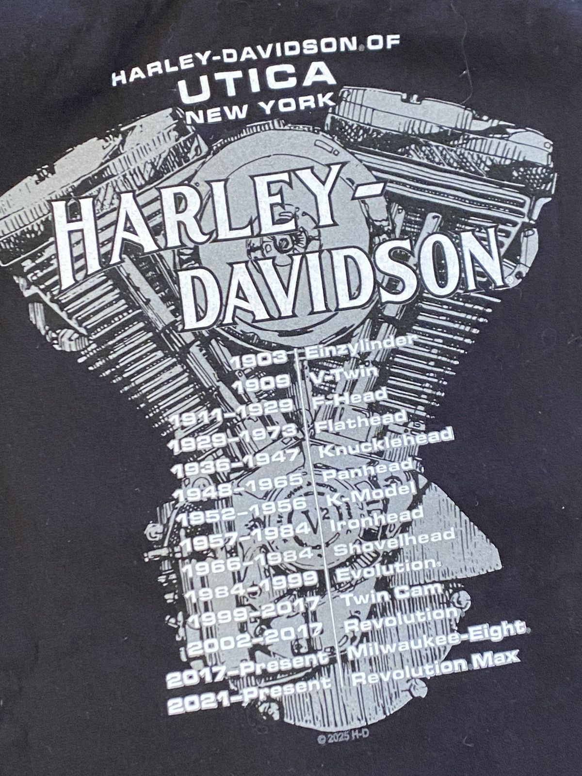 Harley Davidson Harley Davidson mens large vintage utica y2k bulldog hype Size US L / EU 52-54 / 3 - 6 Thumbnail