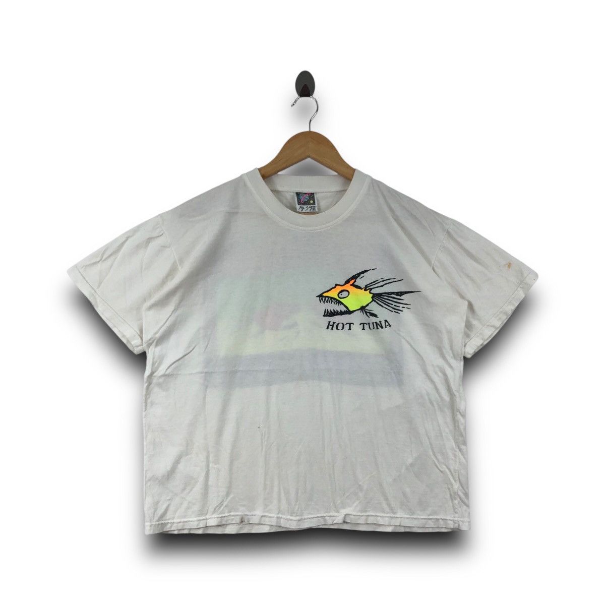 Hot Tuna × Vintage Vintage bootleg HOT TUNA big back hit Surfing tee Size US L / EU 52-54 / 3 - 2 Thumbnail