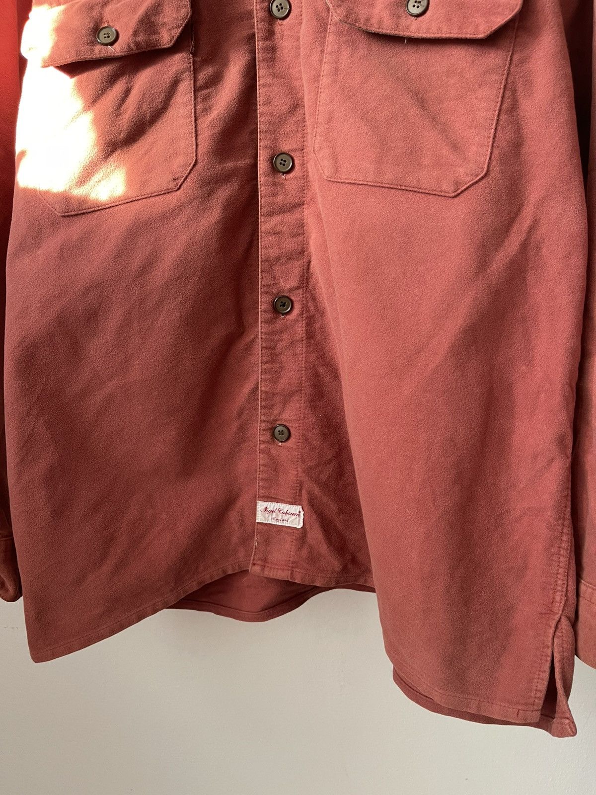 Nigel Cabourn 90s Nigel Carboun England Button up Size US XL / EU 56 / 4 - 8 Thumbnail