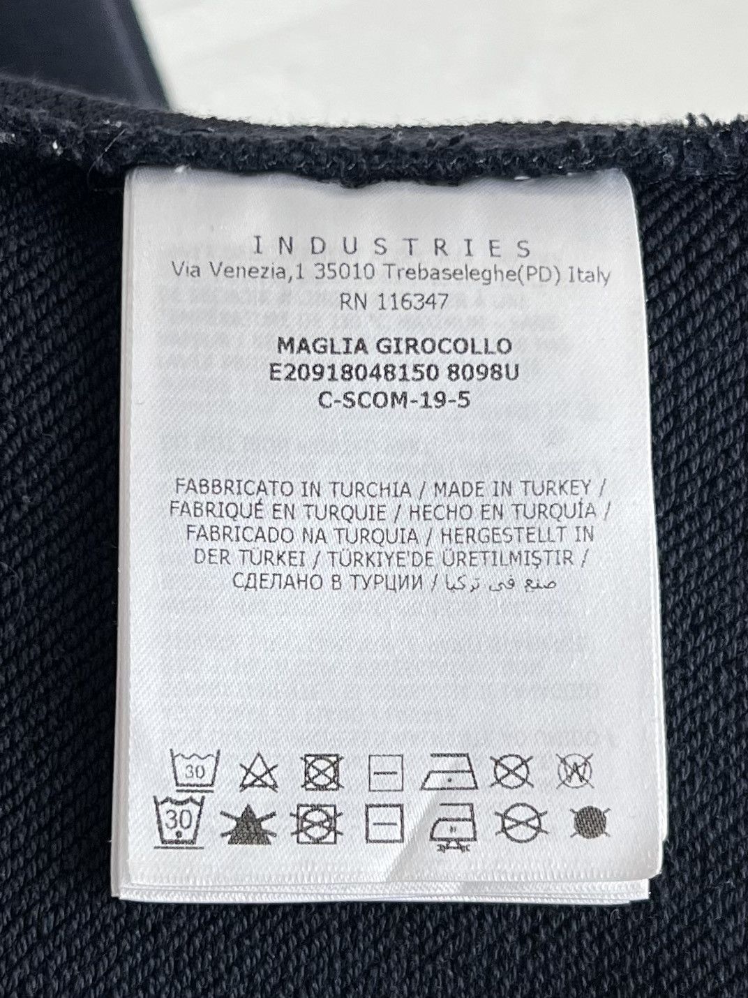 Moncler MONCLER Sweatshirt Crewneck Cotton Printed/ Patch Logos Blue Size US M / EU 48-50 / 2 - 12 Thumbnail