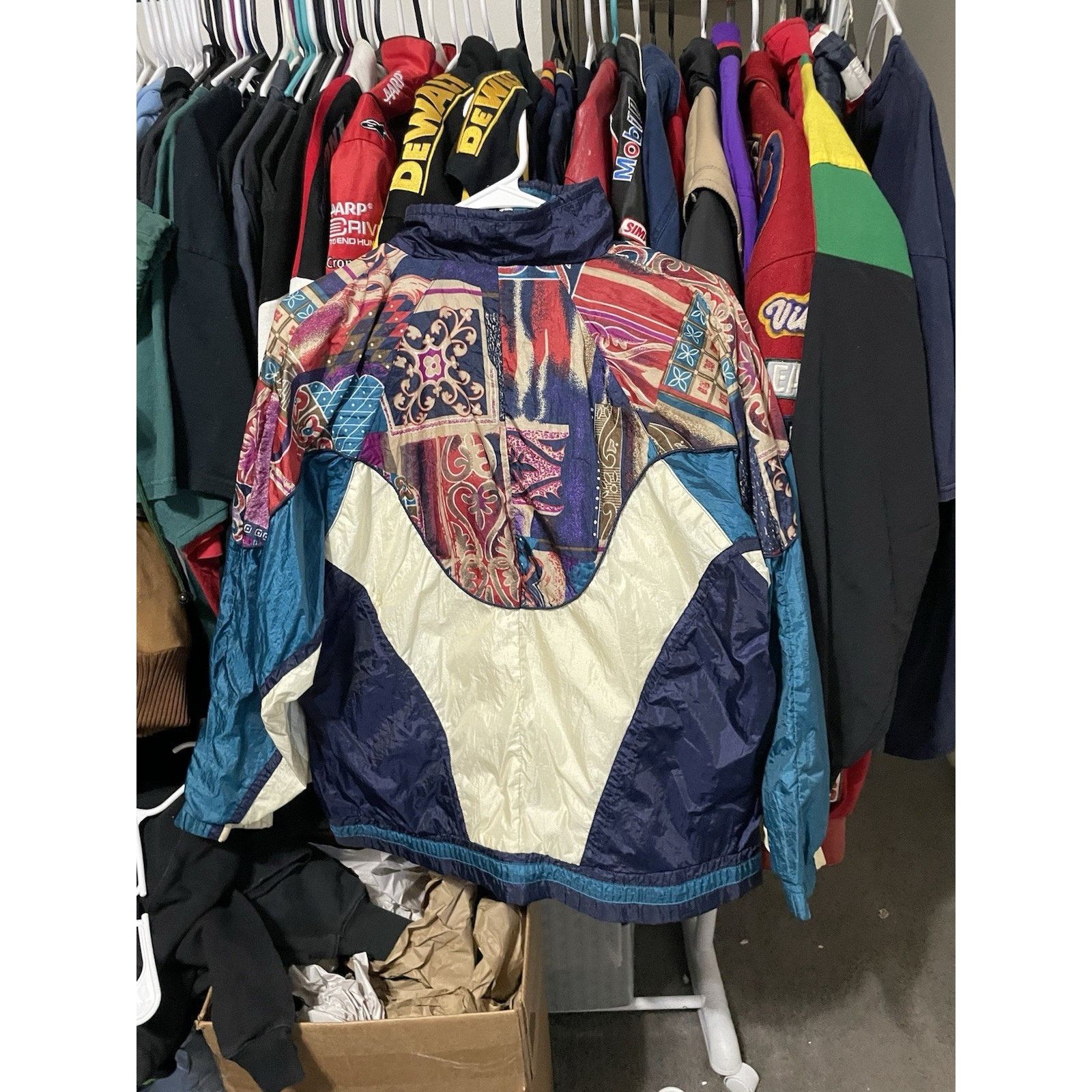 Gildan Size M-Rare Vintage 80’s PETITES Windbreaker Jacket Mens Size US M / EU 48-50 / 2 - 2 Thumbnail