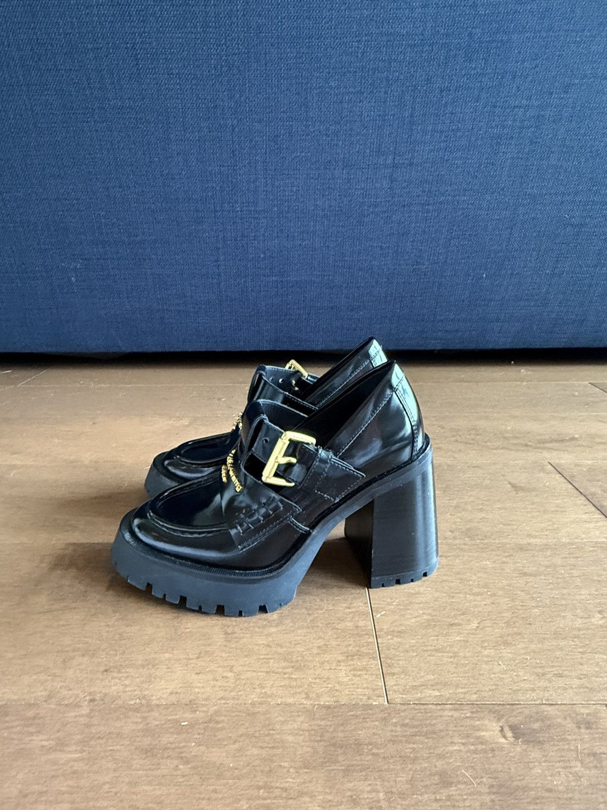 Alexander Wang Alexander Wang Platform Loafer Pumps Size US 5 / IT 35 - 6 Thumbnail