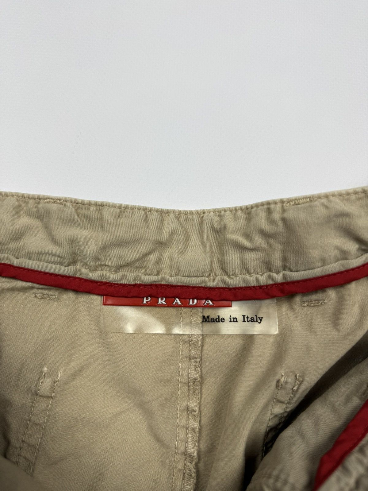 Prada Vintage Prada Men's Beige Chino Pants Size US 34 / EU 50 - 8 Thumbnail