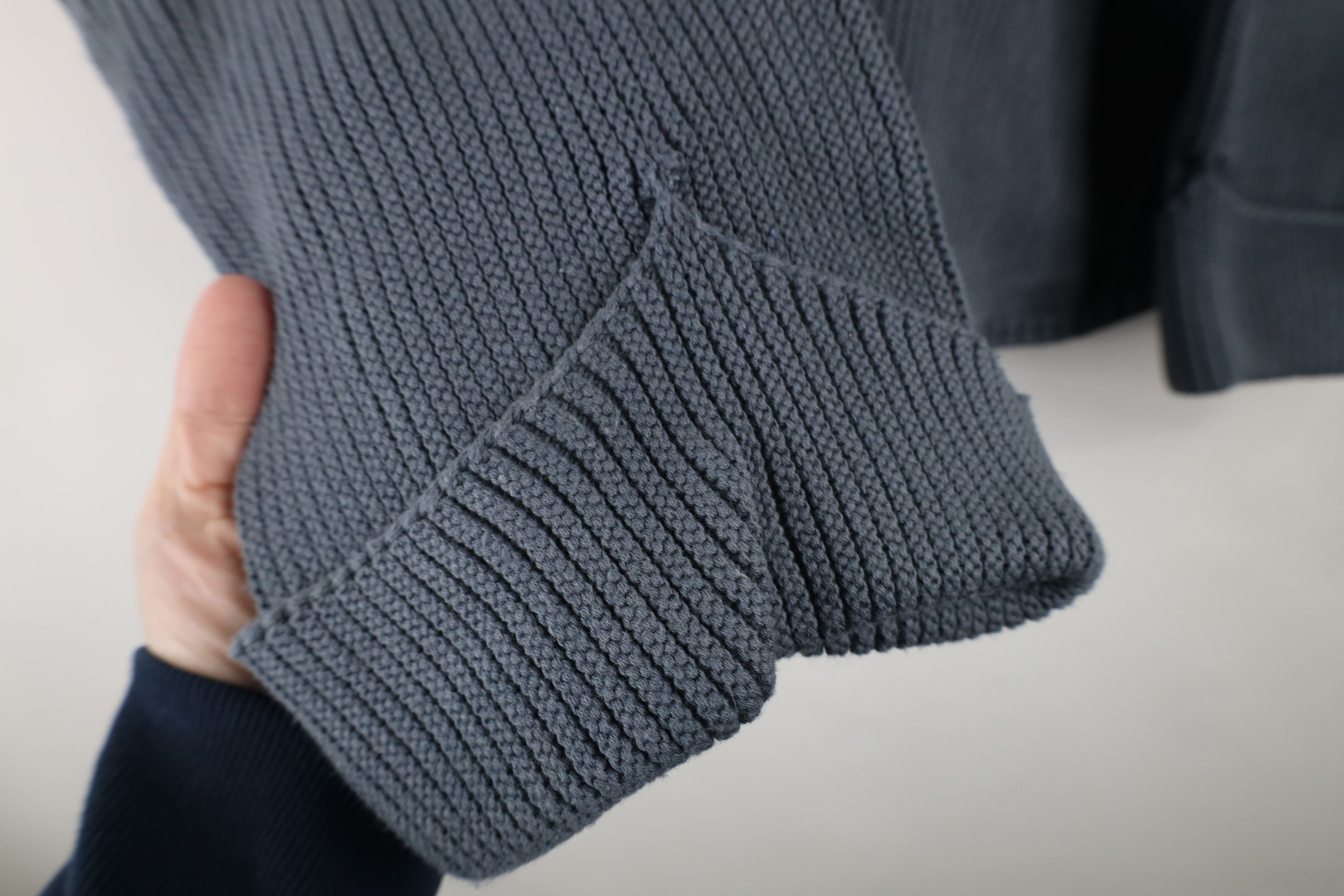 Free People × Vintage Free People Oversized Chunky Thermal Ribbed Knit Sweater Size M / US 6-8 / IT 42-44 - 5 Thumbnail