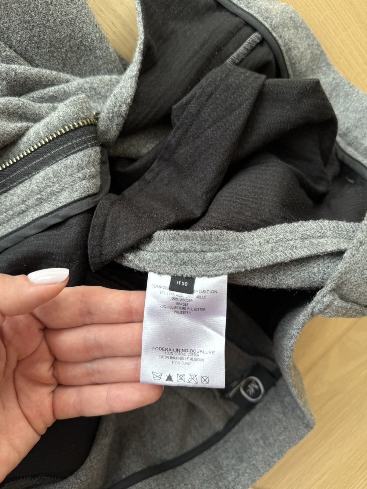 Alexander McQueen × MCQ × McQ Alexander McQueen Wool Alexander McQueen pants | Size 34 | Ideal Condition Size US 34 / EU 50 - 5 Thumbnail