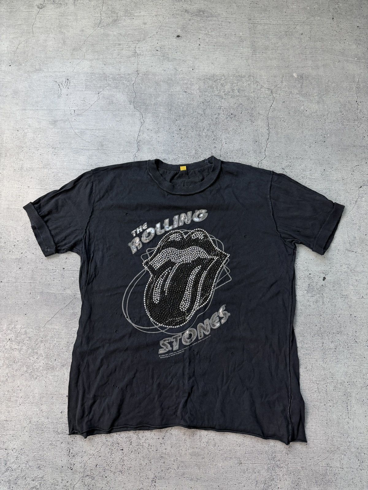 Band Tees Vintage The Roling Stones Faded Tee Size US M / EU 48-50 / 2 - 1 Thumbnail