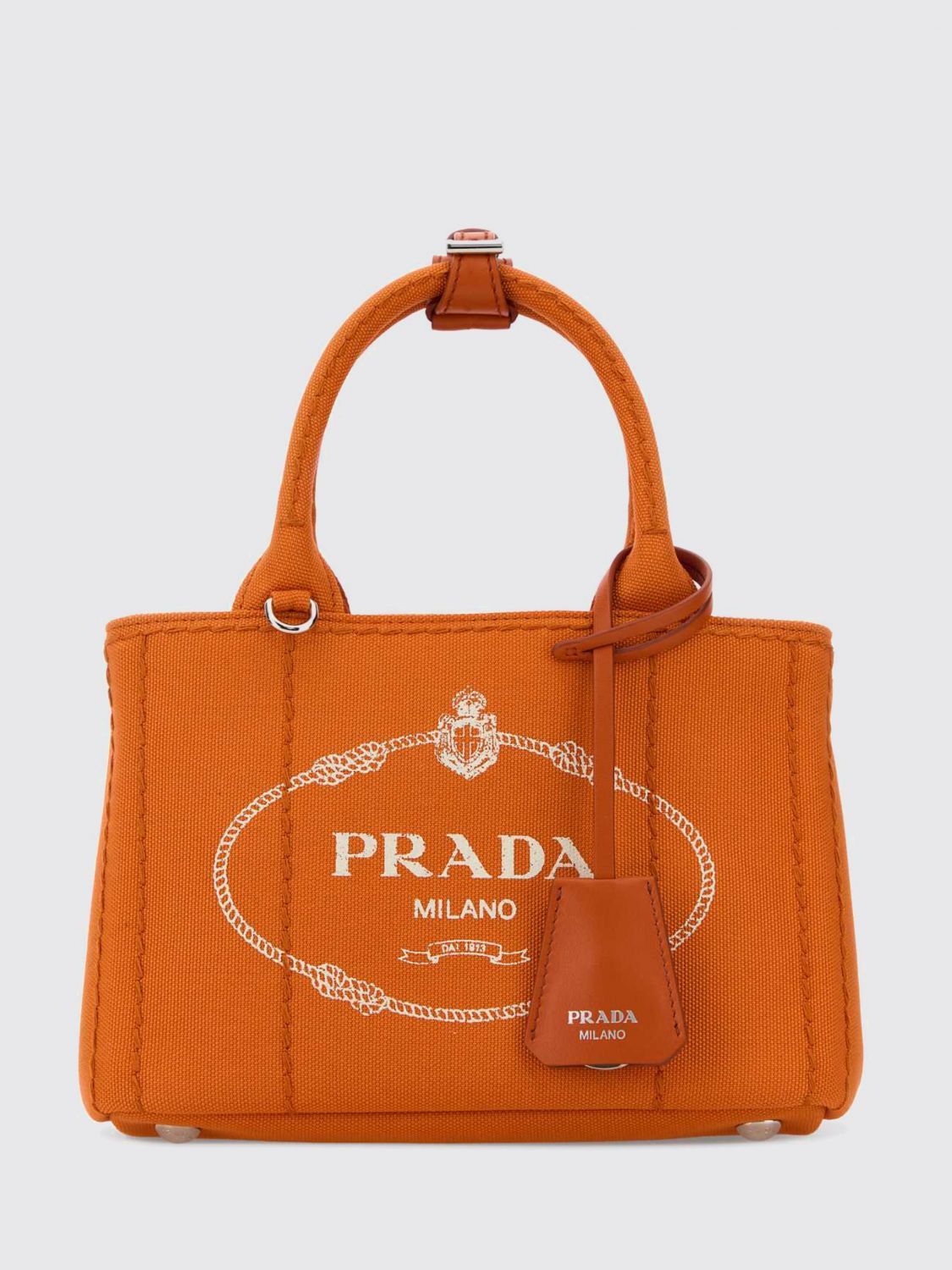Prada Prada Mini Bag Woman Orange Size ONE SIZE - 1 Preview