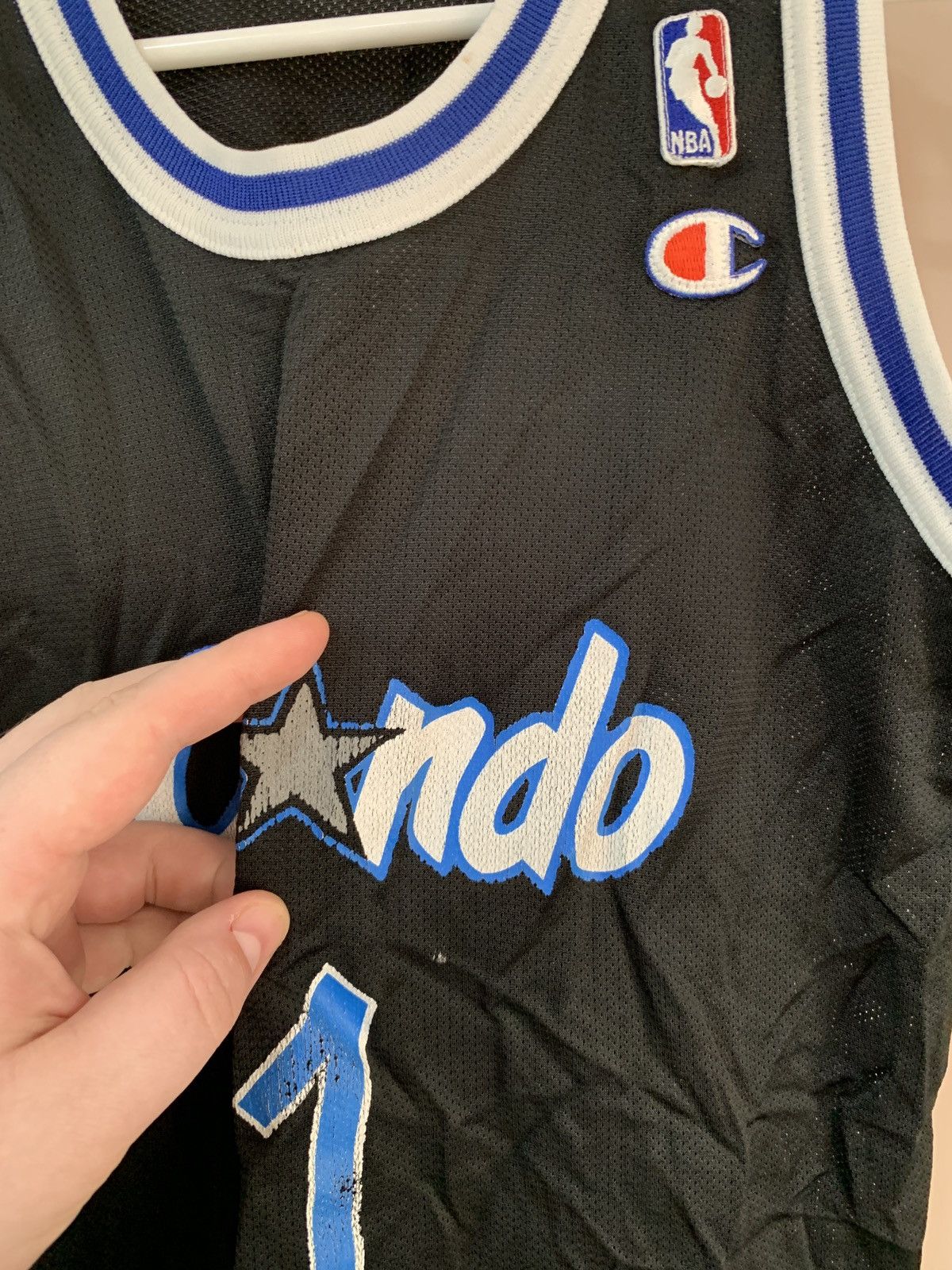 Champion × NBA × Vintage Orlando Magic Vtg Basketball Jersey Champion NBA Hardaway Size US XS / EU 42 / 0 - 4 Thumbnail